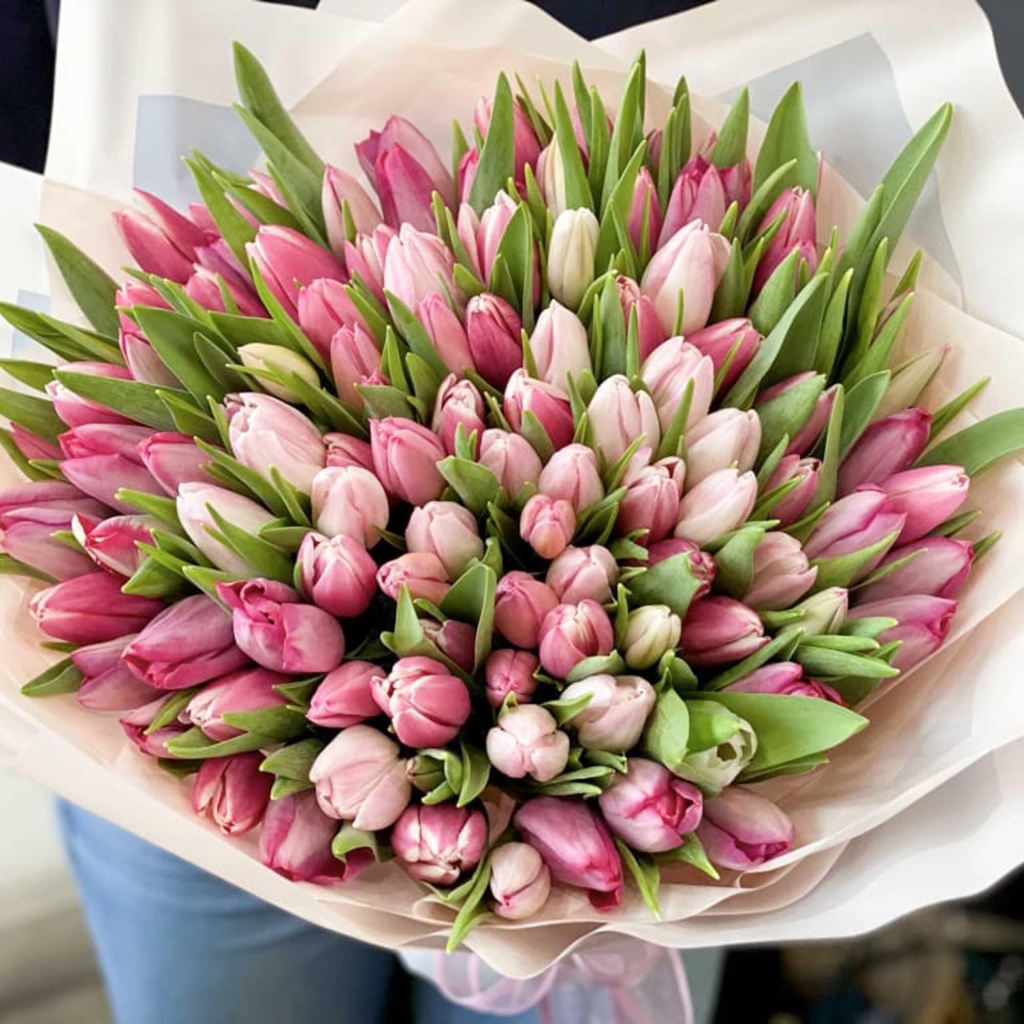 Pink Tulips Bouquet Pink Tulips Bouquet