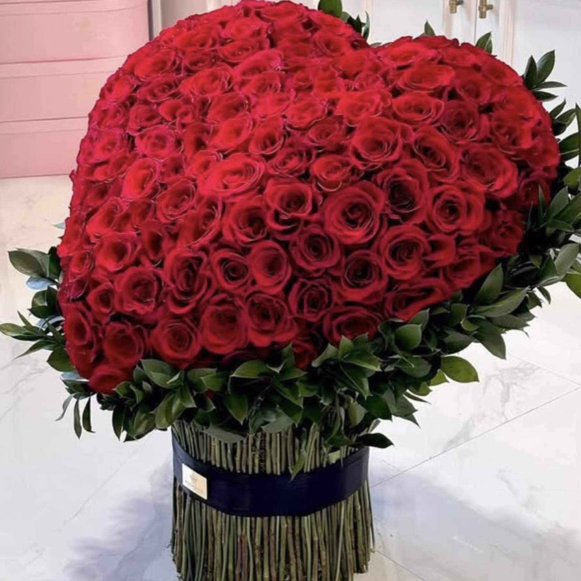 Heart bouquet top this is for someone very special 