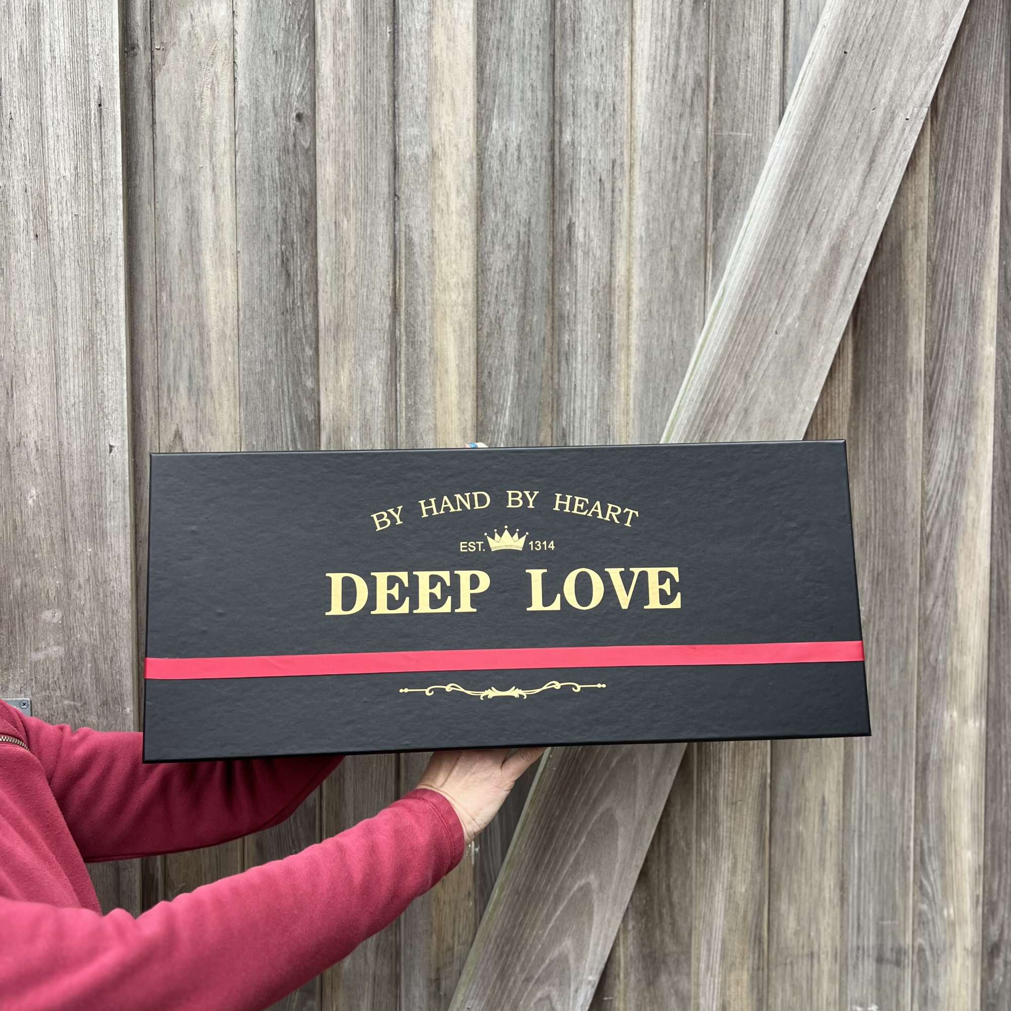 The epitome of affection with our Deep Love Flower Box.  Express