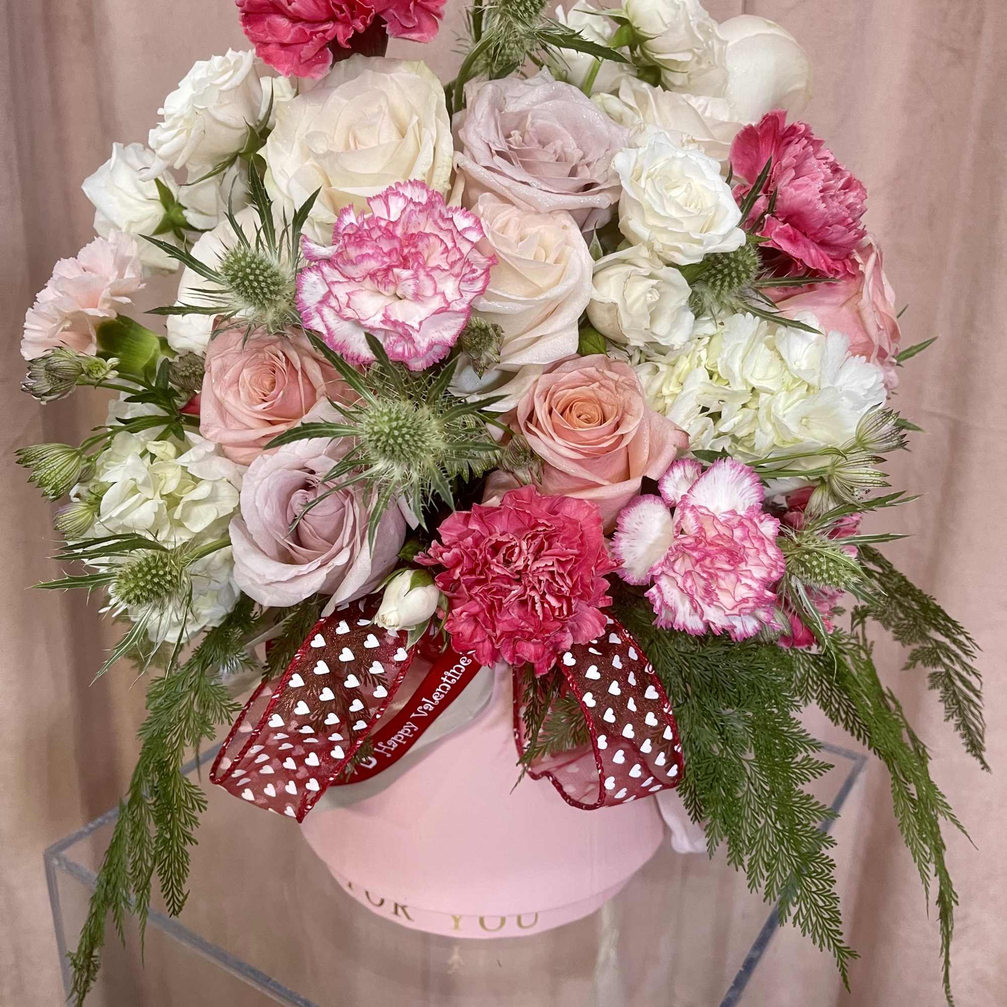 Just for You Bloom Box, a gorgeous menagerie of blooms and greenery Just for You Bloom Box, a gorgeous menagerie of blooms and greenery