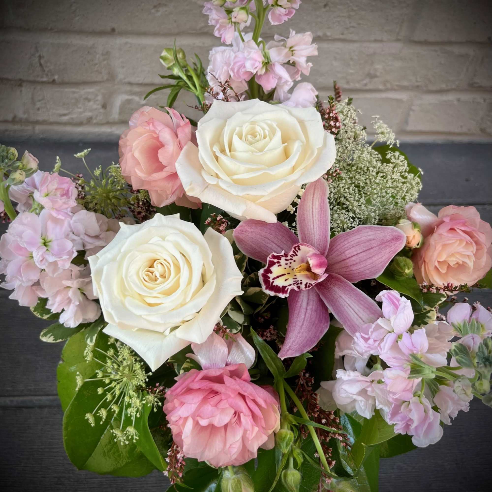 "Strawberry Shortcake" Features beautiful and romantic colors of soft pinks and whites. "Strawberry Shortcake" Features beautiful and romantic colors of soft pinks and whites.