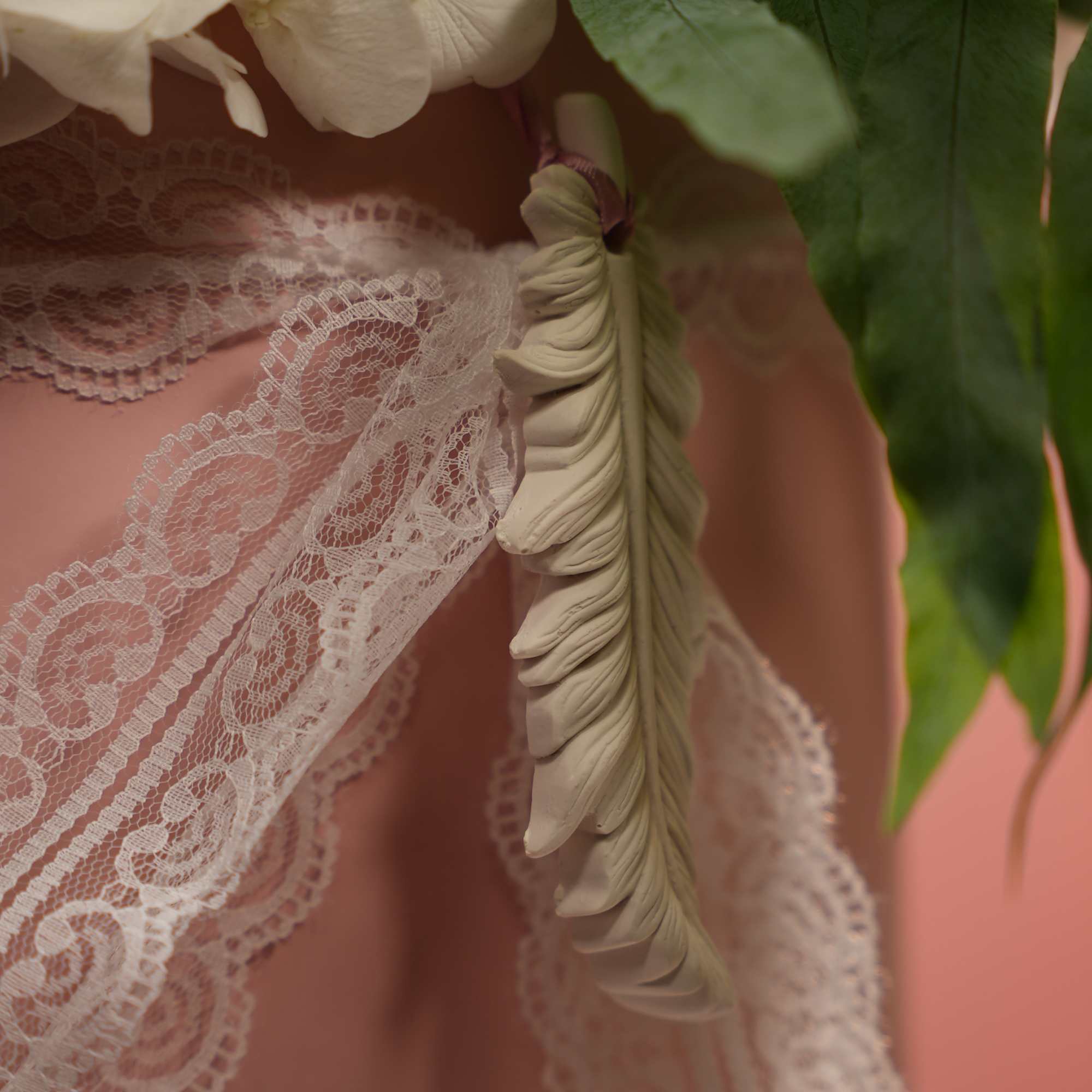 Indulge in the timeless elegance of our &quot;Lace Elegance&quot; bouquet. This stunning