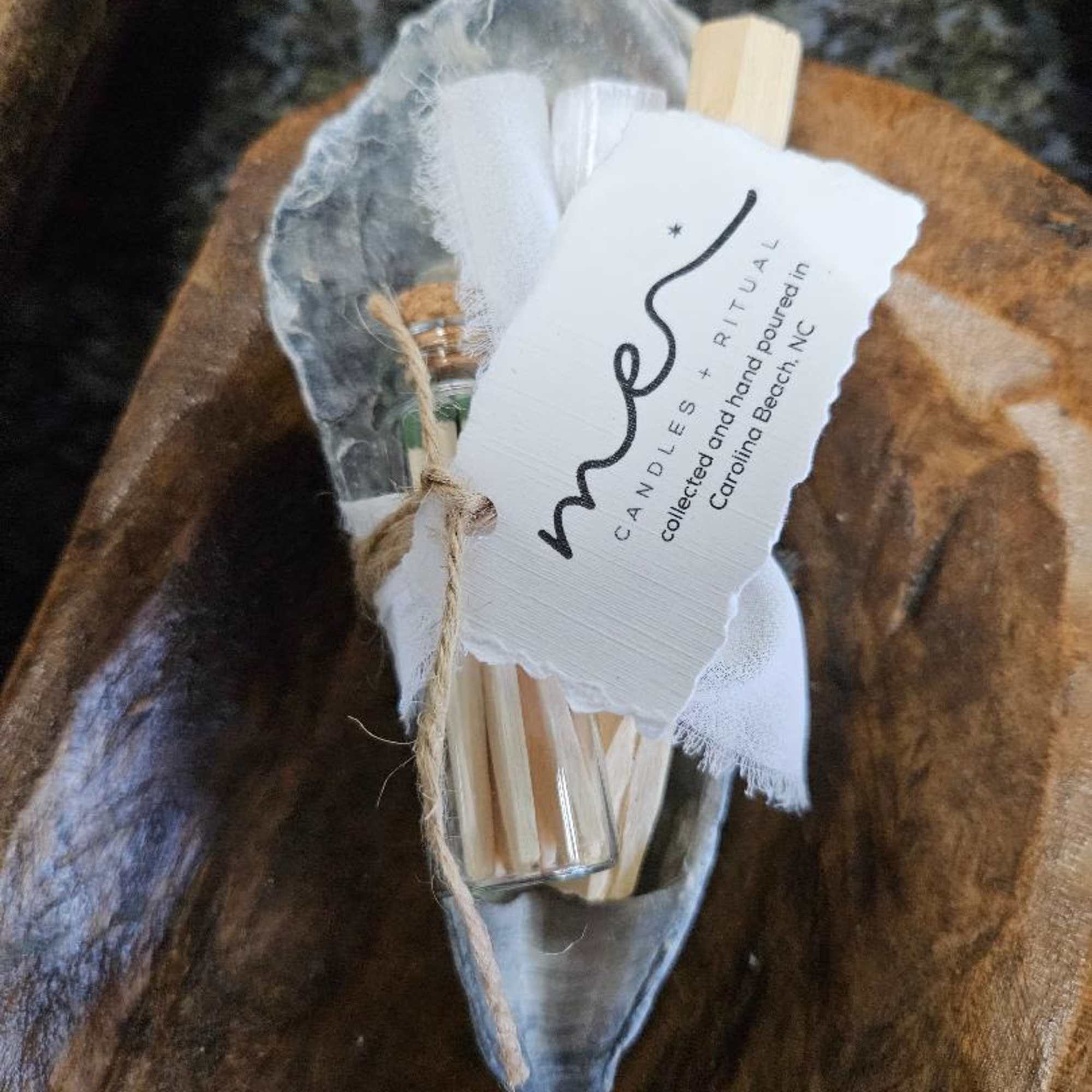 Our Cleansing Ritual combines elements of water, earth, and fire to provide