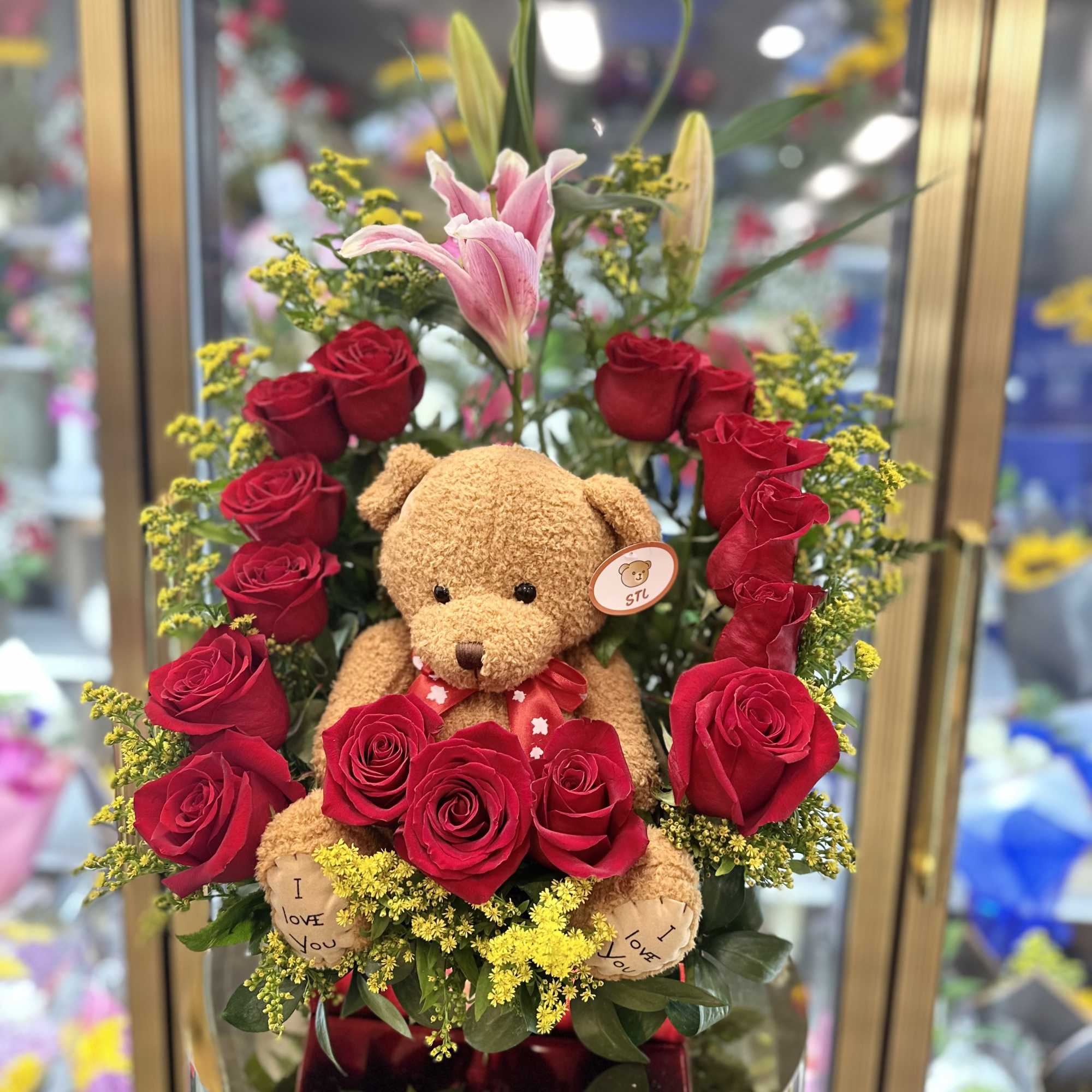 TEDDY BEAR in Hoboken, NJ | Flajes Flower Shop
