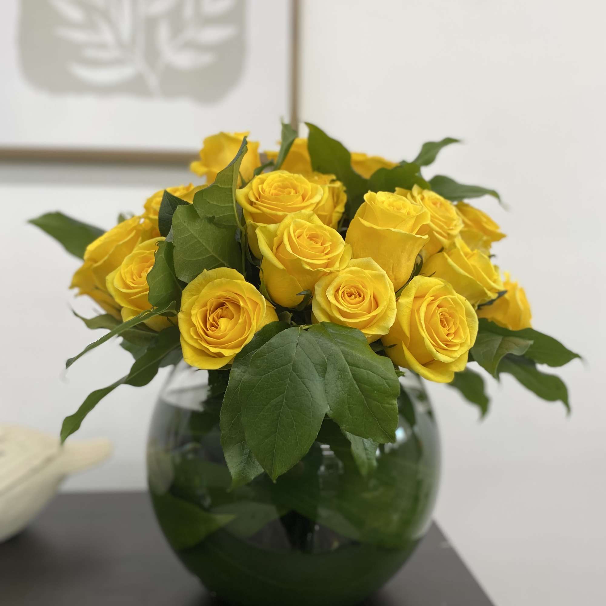 Send this arrangement of 3 dozen yellow roses to your dearest friend.