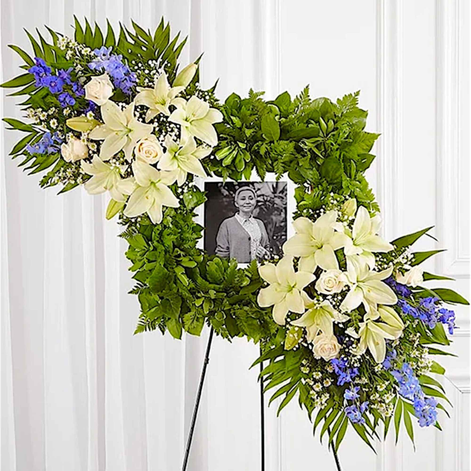 Celebrate the cherished memories you shared with a beautiful floral arrangement. The