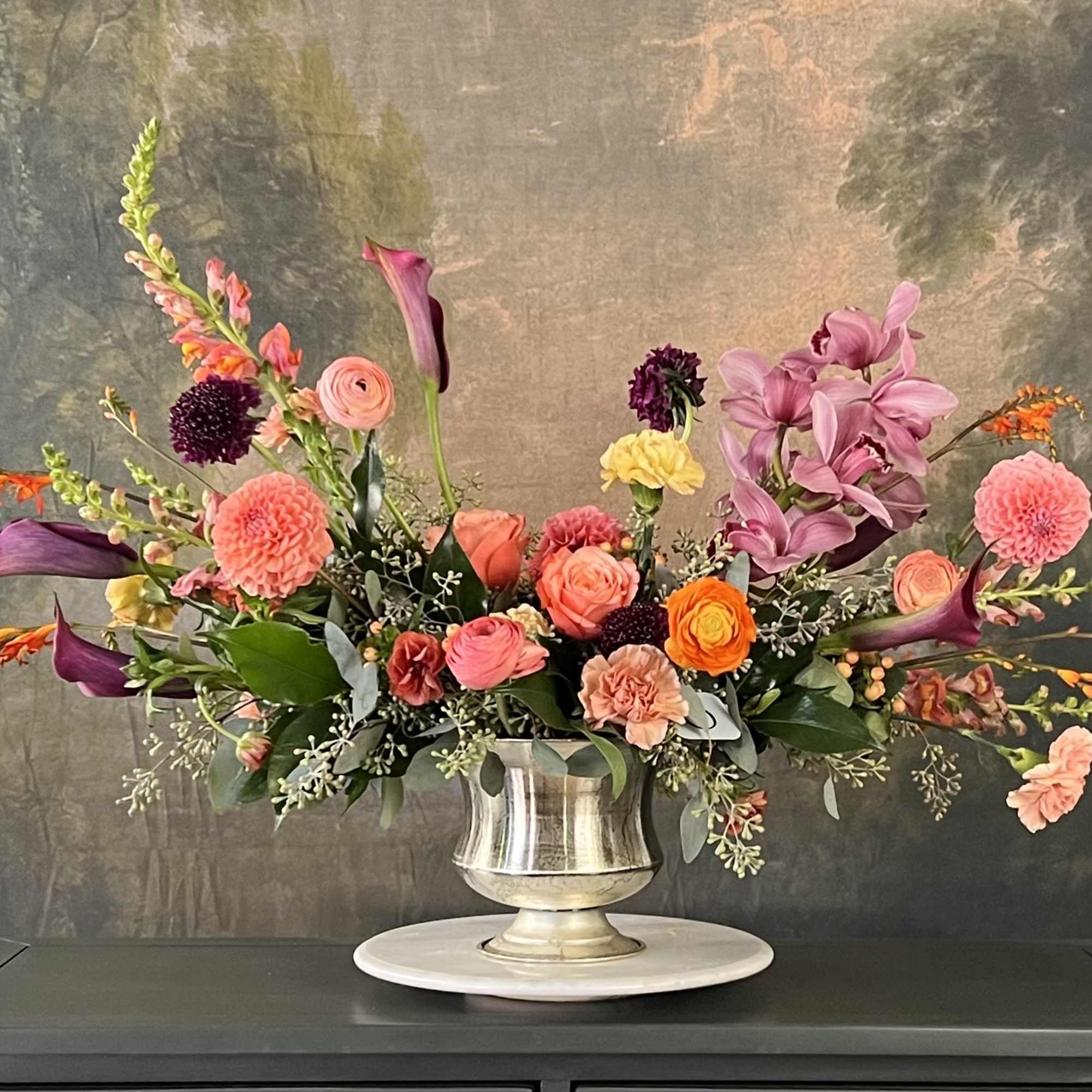 This fabulous stylized collection is our most popular for anniversaries and birthdays!