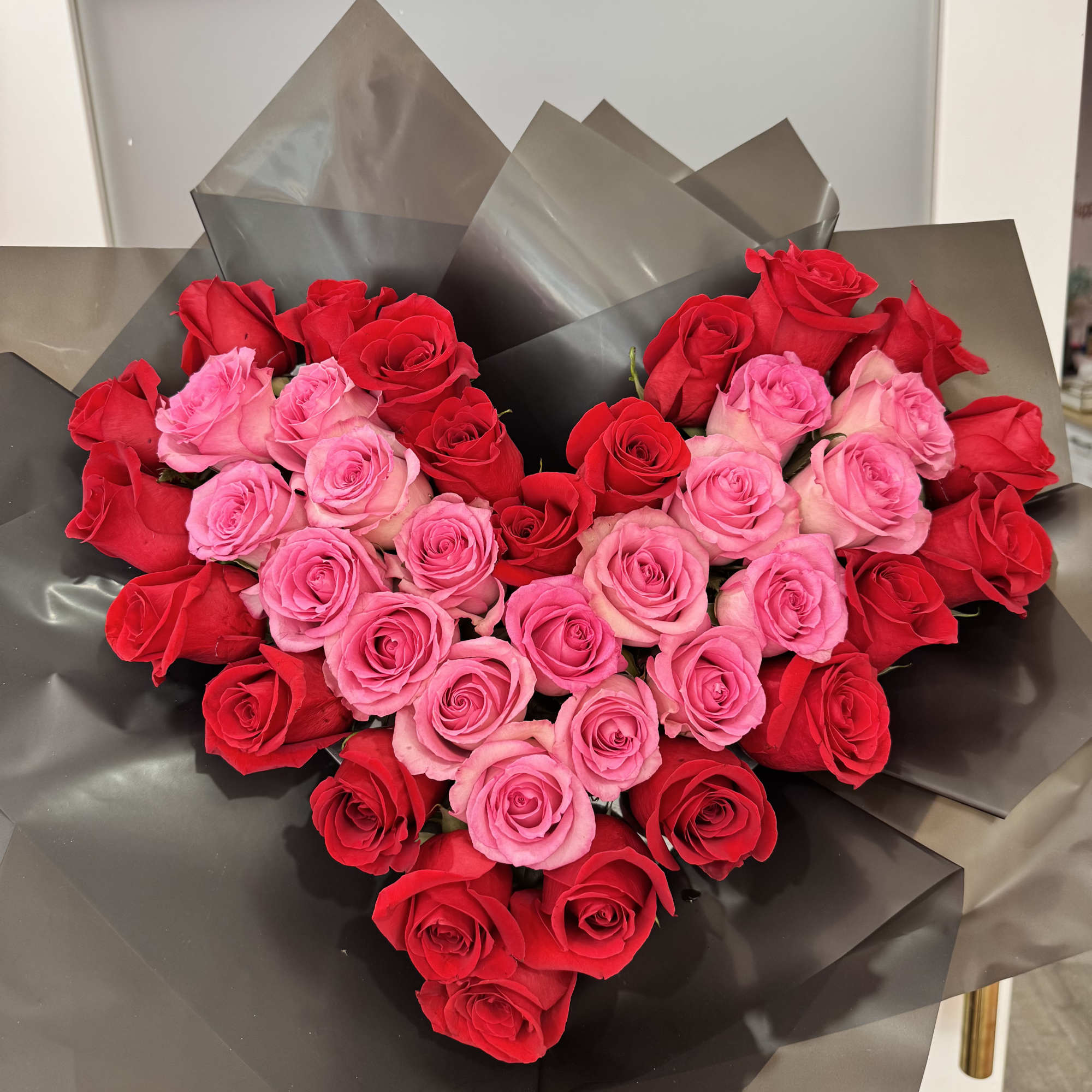 Heart Bouquet Flowers in Glendale, NY | The Floral Boutique