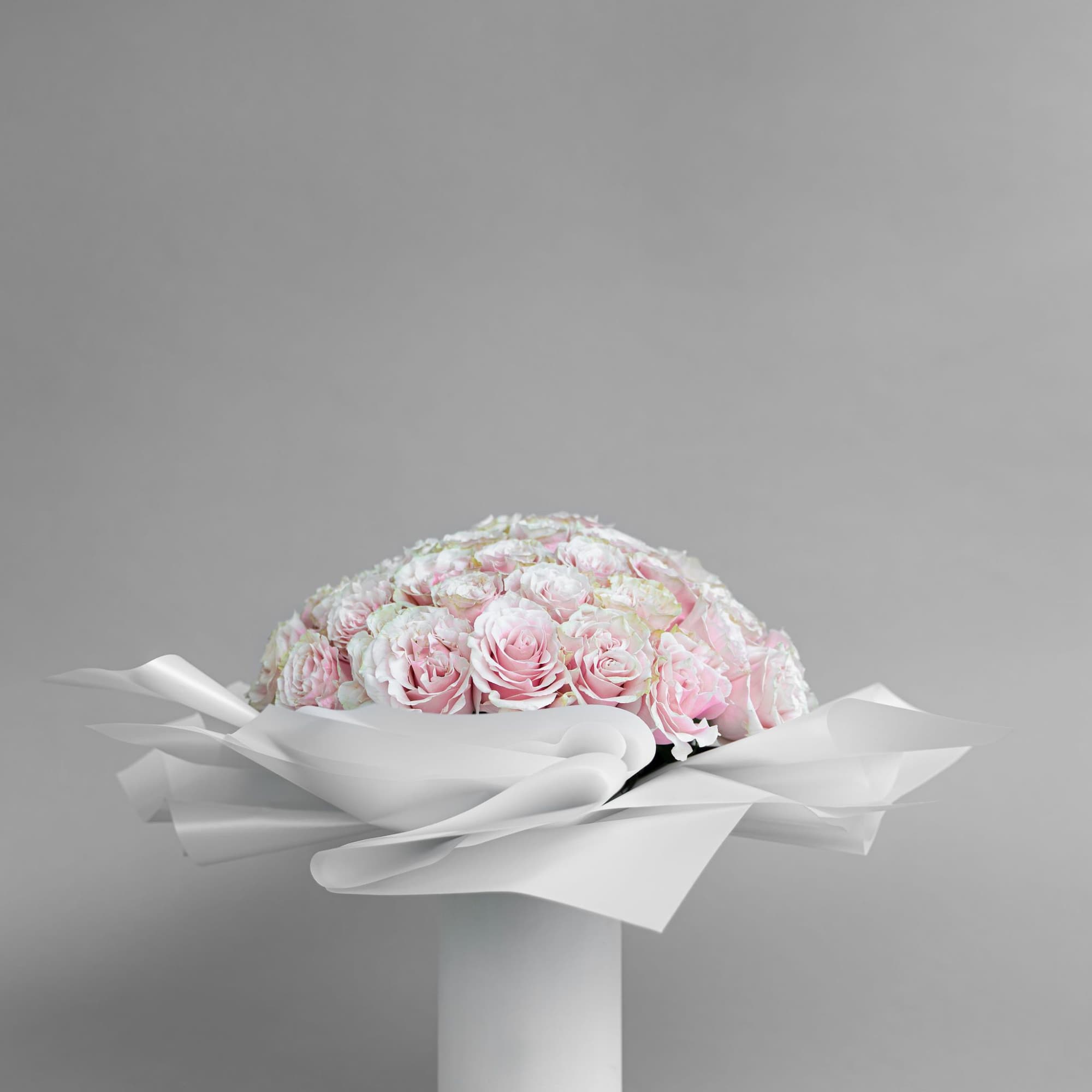 Experience pure elegance with Petalonia&#039;s 48 fresh-cut roses&mdash;beautifully arranged in our signature