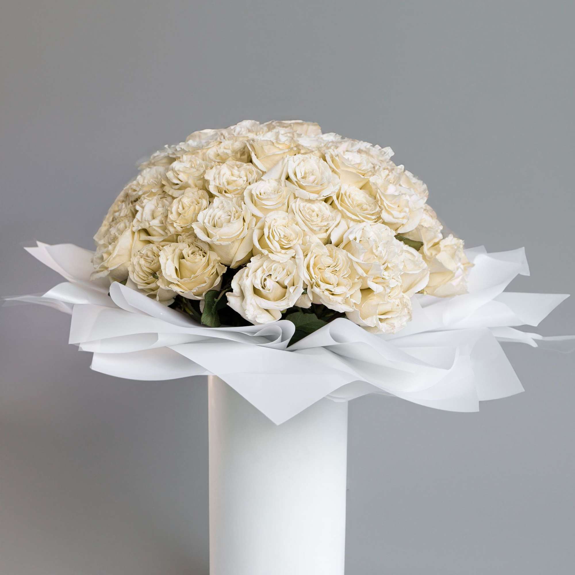 Experience pure elegance with Petalonia&#039;s 72 fresh-cut roses&mdash;beautifully arranged in our signature