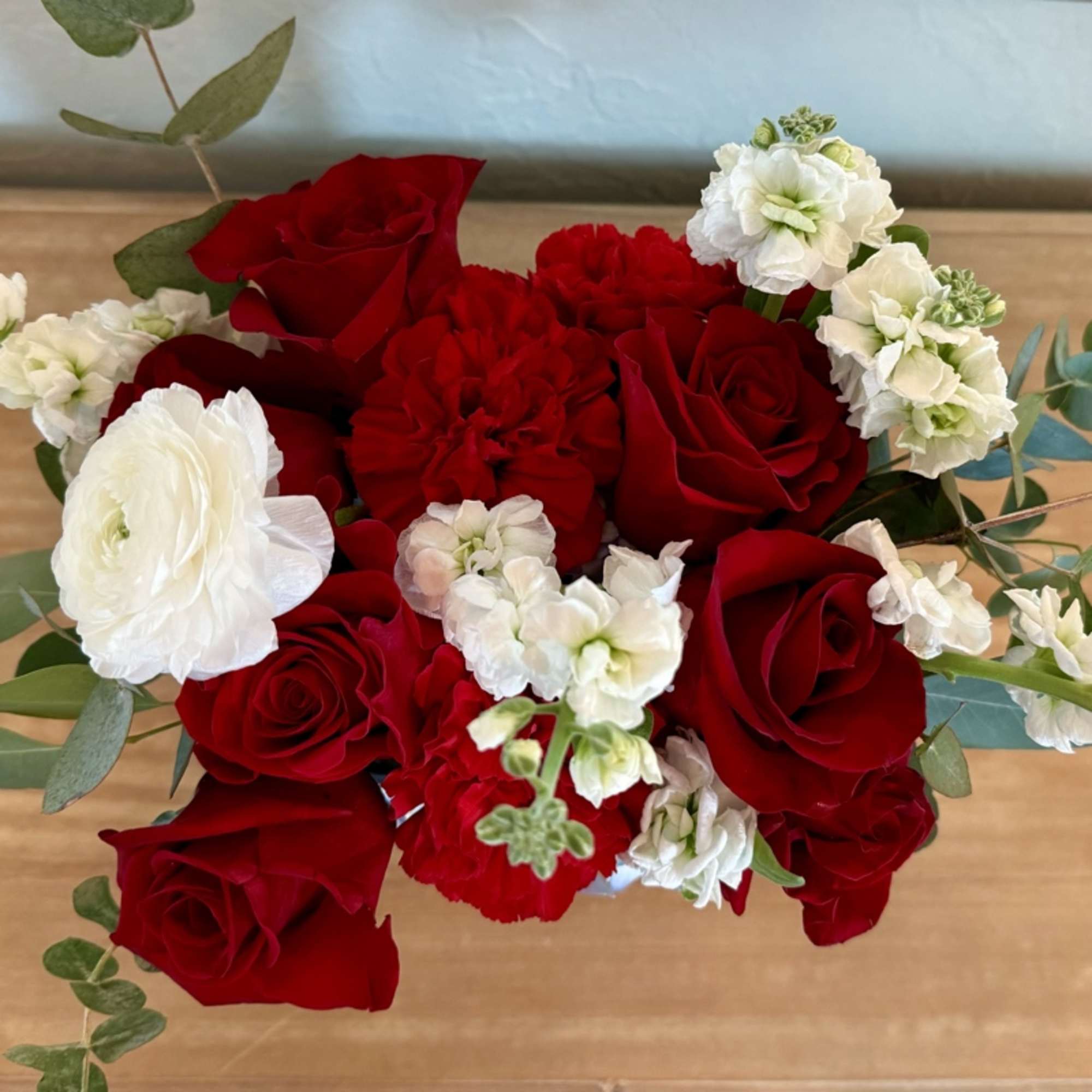 Betsy Ross is a red, white and blue is a classic combo.