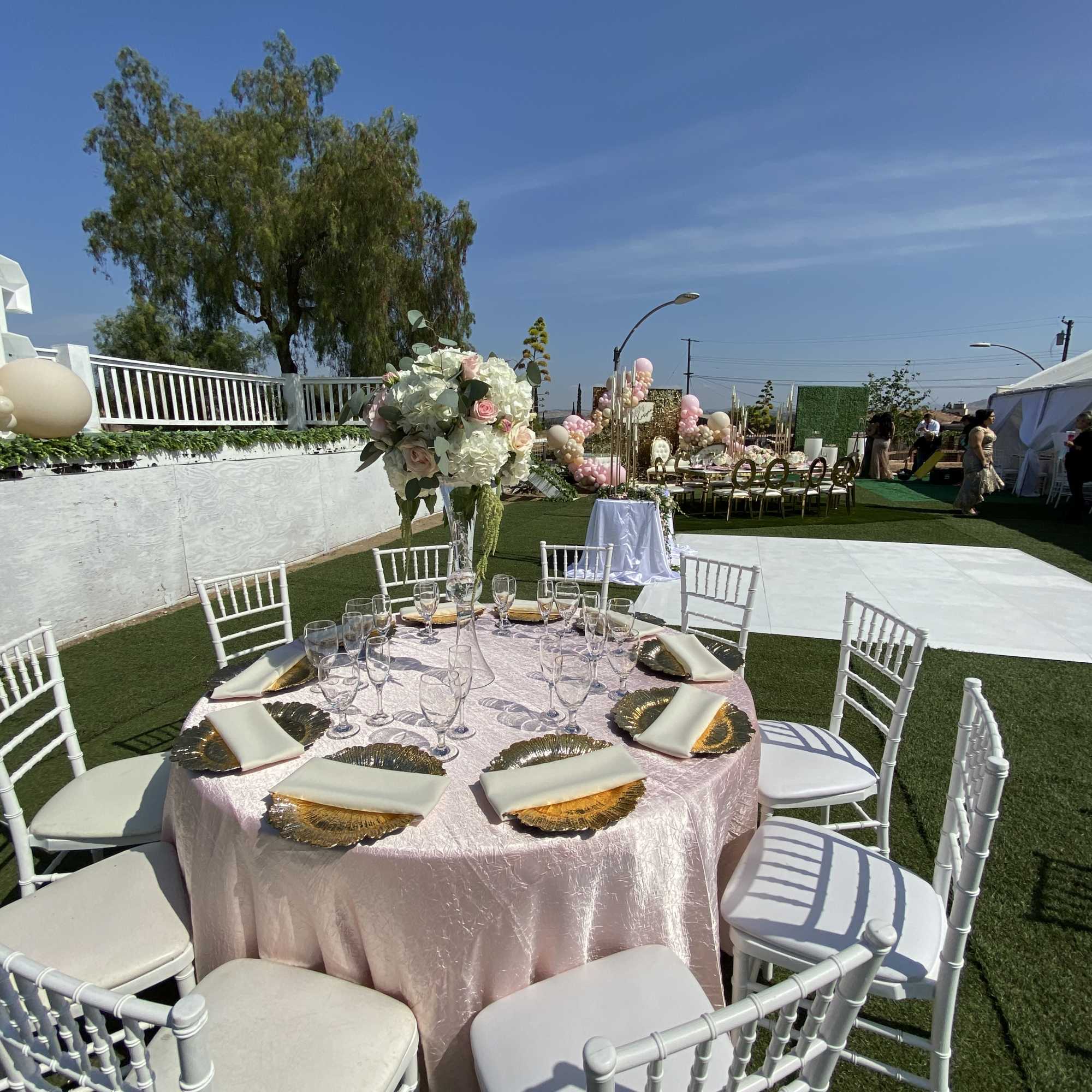 Roses and Hydrangeas