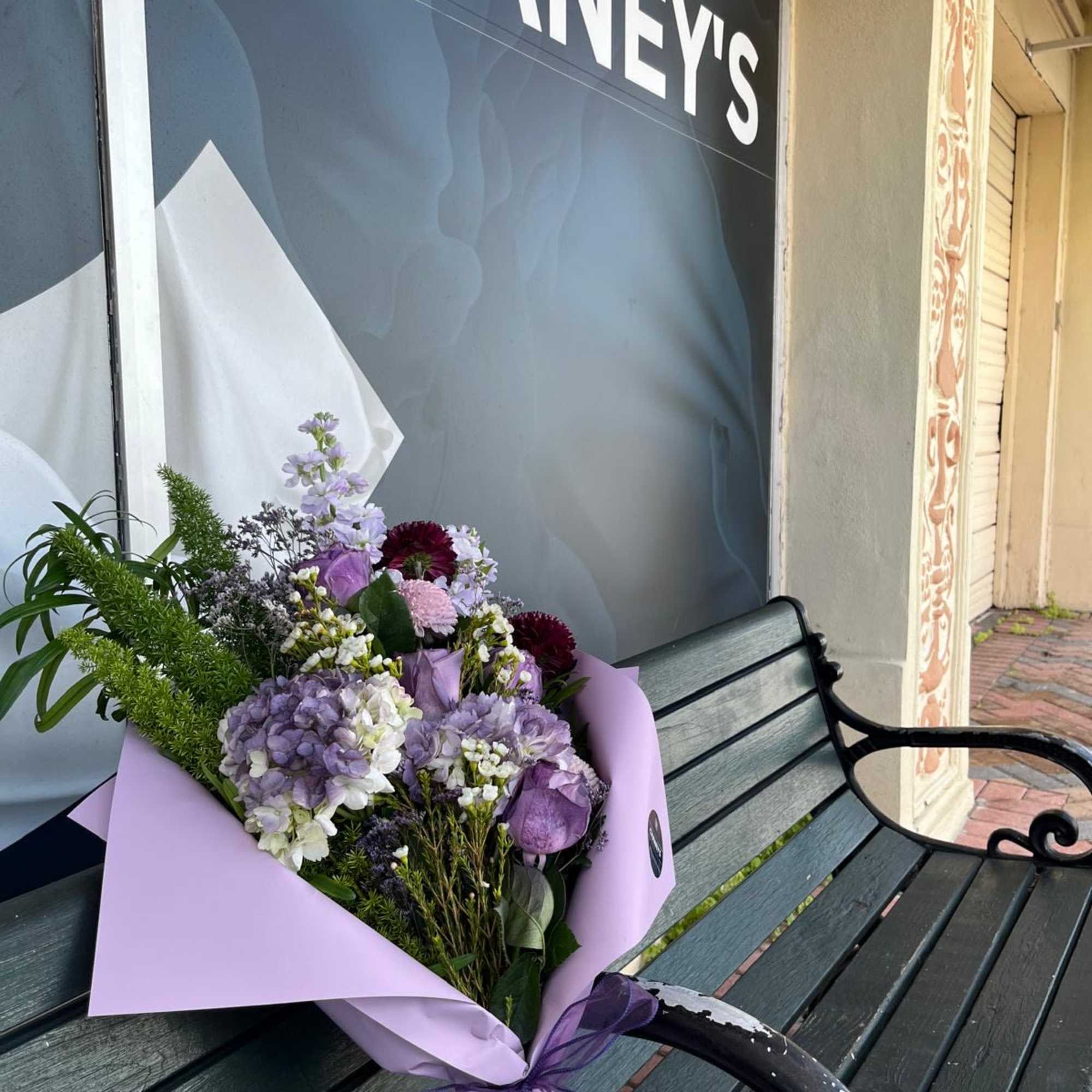 Premium plums and purples in a nice wrap Premium plums and purples in a nice wrap