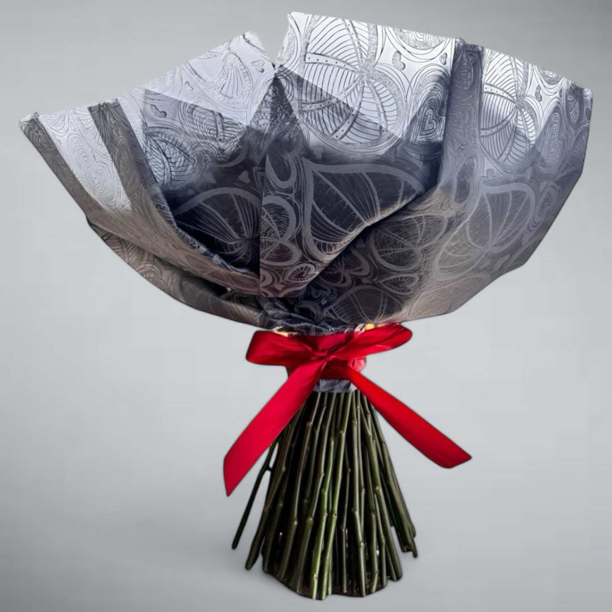 A beautiful and elegant arrangement of roses of the best selection for