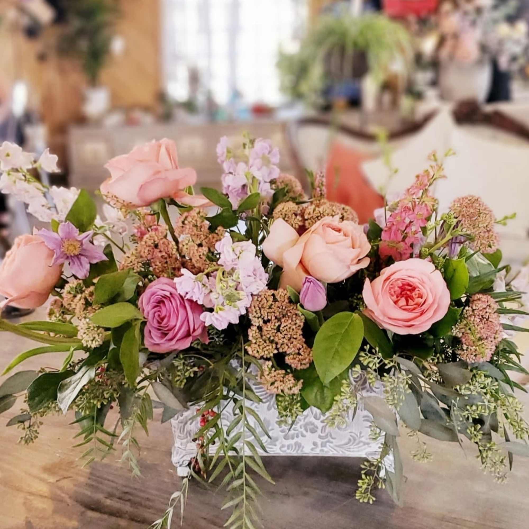 Each month we will deliver a beautifully currated design of fresh flowers Each month we will deliver a beautifully currated design of fresh flowers