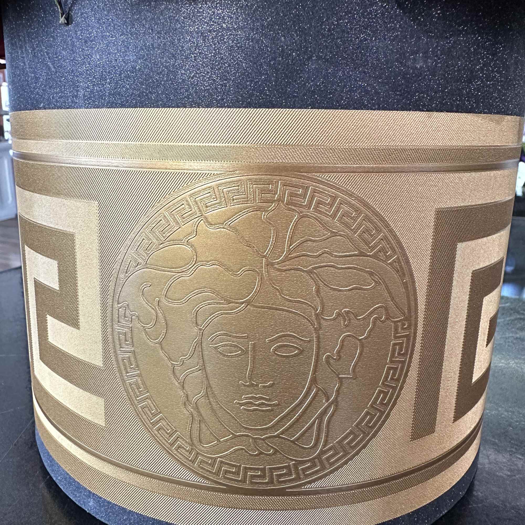 Our award-winning floral designers created this handcrafted unique VERSACE  design of Our award-winning floral designers created this handcrafted unique VERSACE  design of