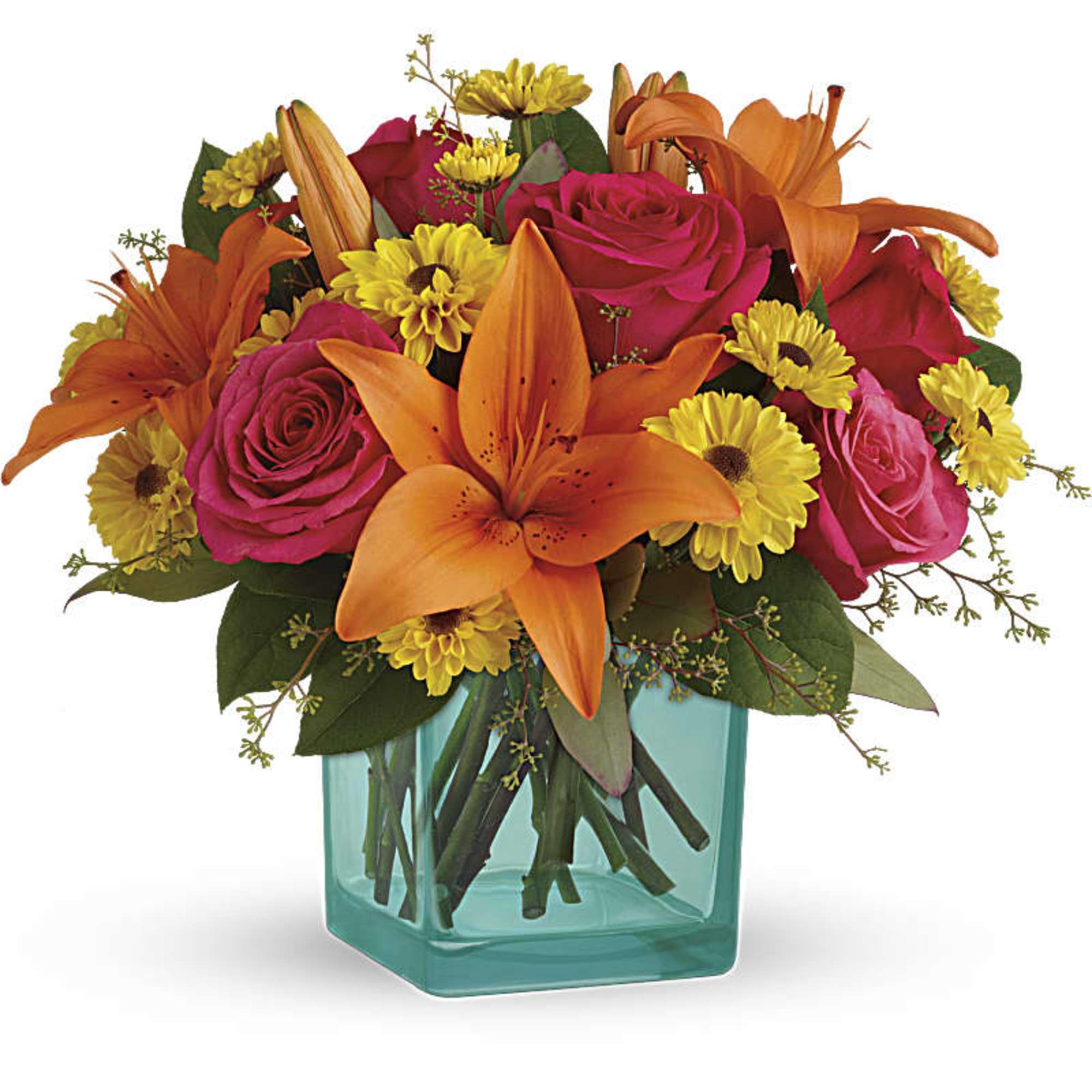 Make any day feel like a fiesta with these fabulous flowers! Hand-delivered