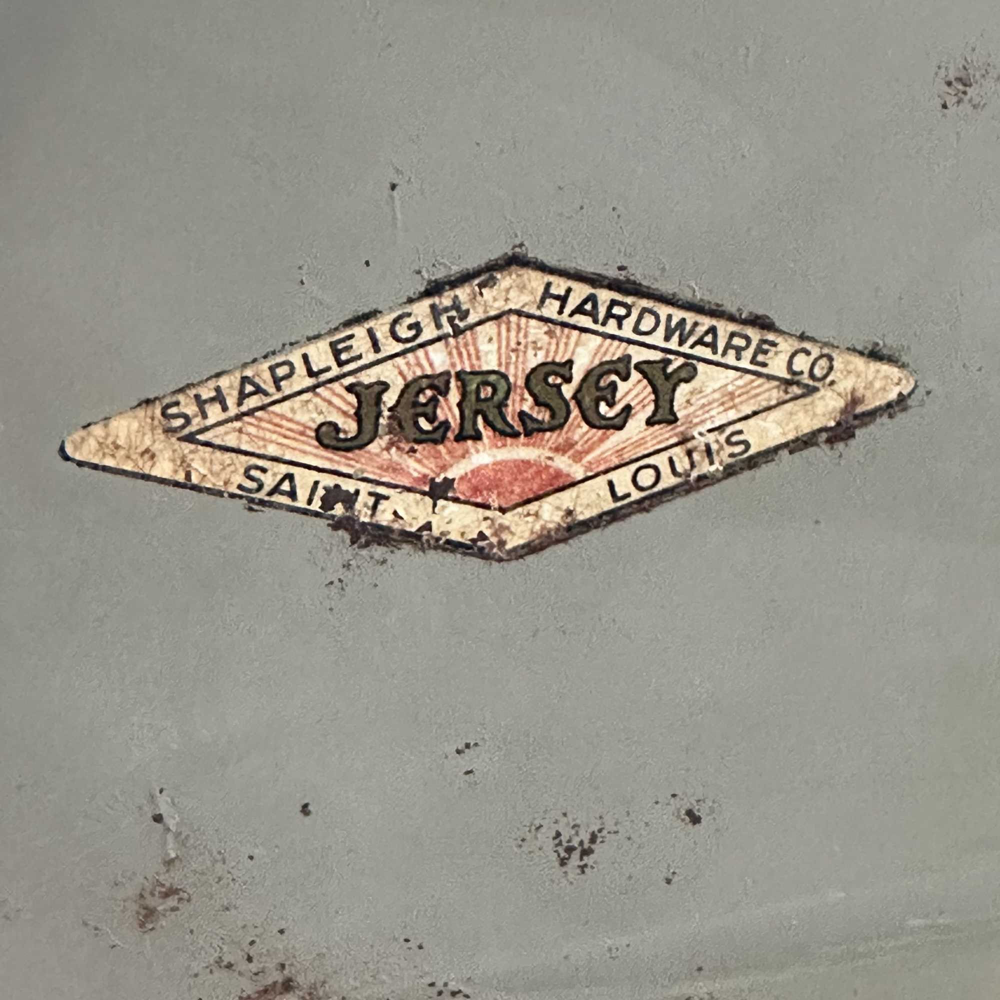 Unique piece! 15&ldquo; tall antique weigh decorated with a bunch of matching