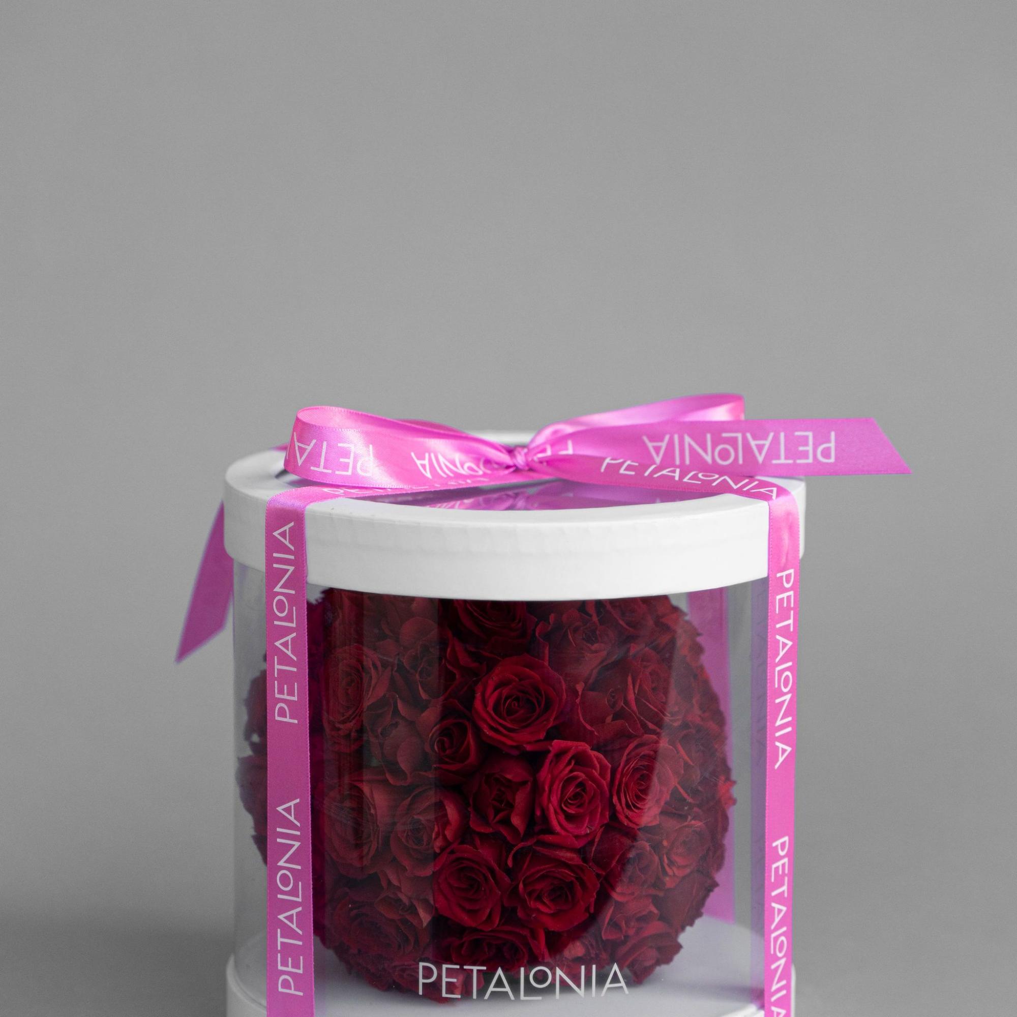 Experience timeless beauty with our preserved mini rose arrangement, thoughtfully presented in