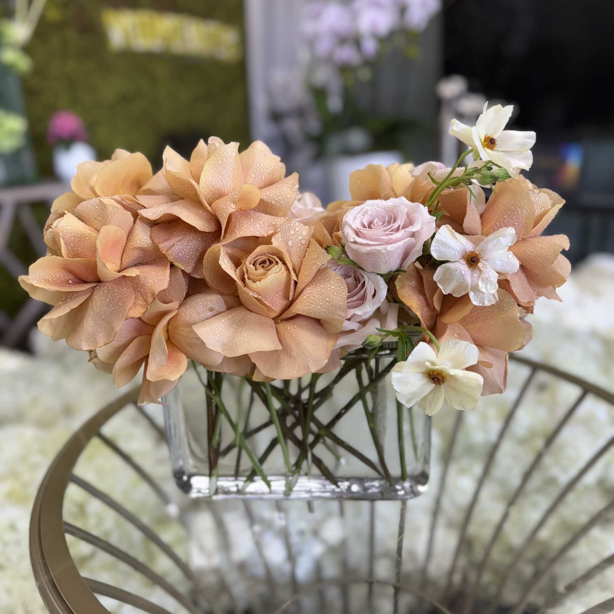 Soft neutrals in an organic take on the heart's shape