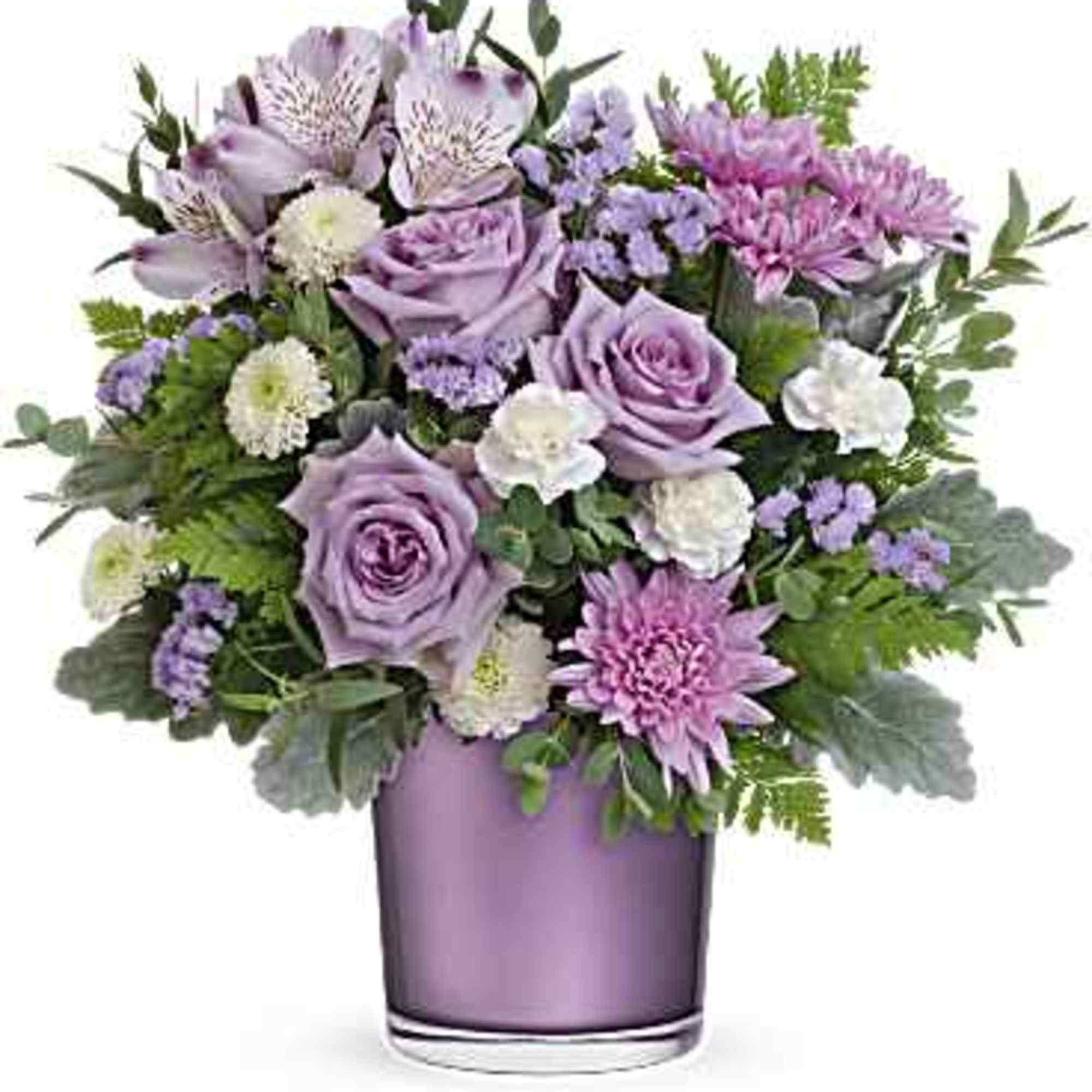 Experience the enchantment of blooms delivered! Purple roses Experience the enchantment of blooms delivered! Purple roses