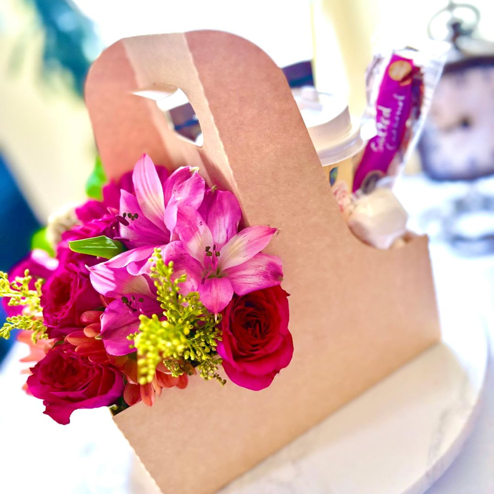 Feast your eyes on this fun filled treat of Fresh cut Blooms