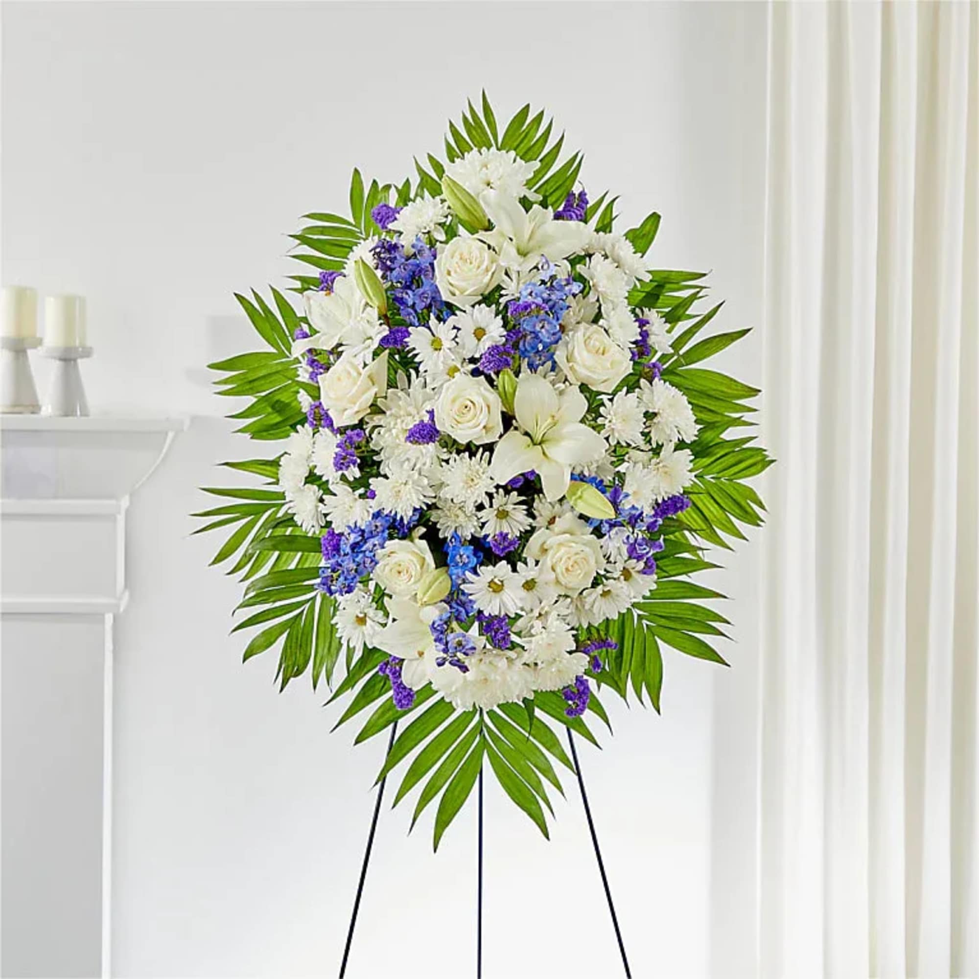At Rest Standing Spray in Gaithersburg, MD | Gaithersburg Florist