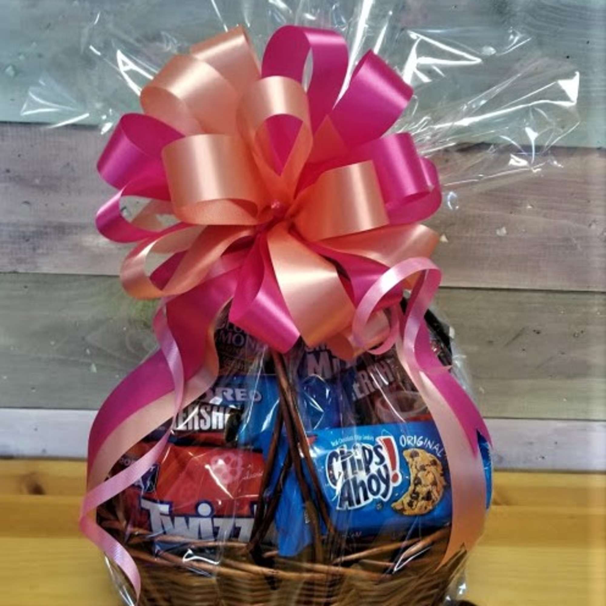 Here is a junk basket to delight all your sweet tooth fantasies.
