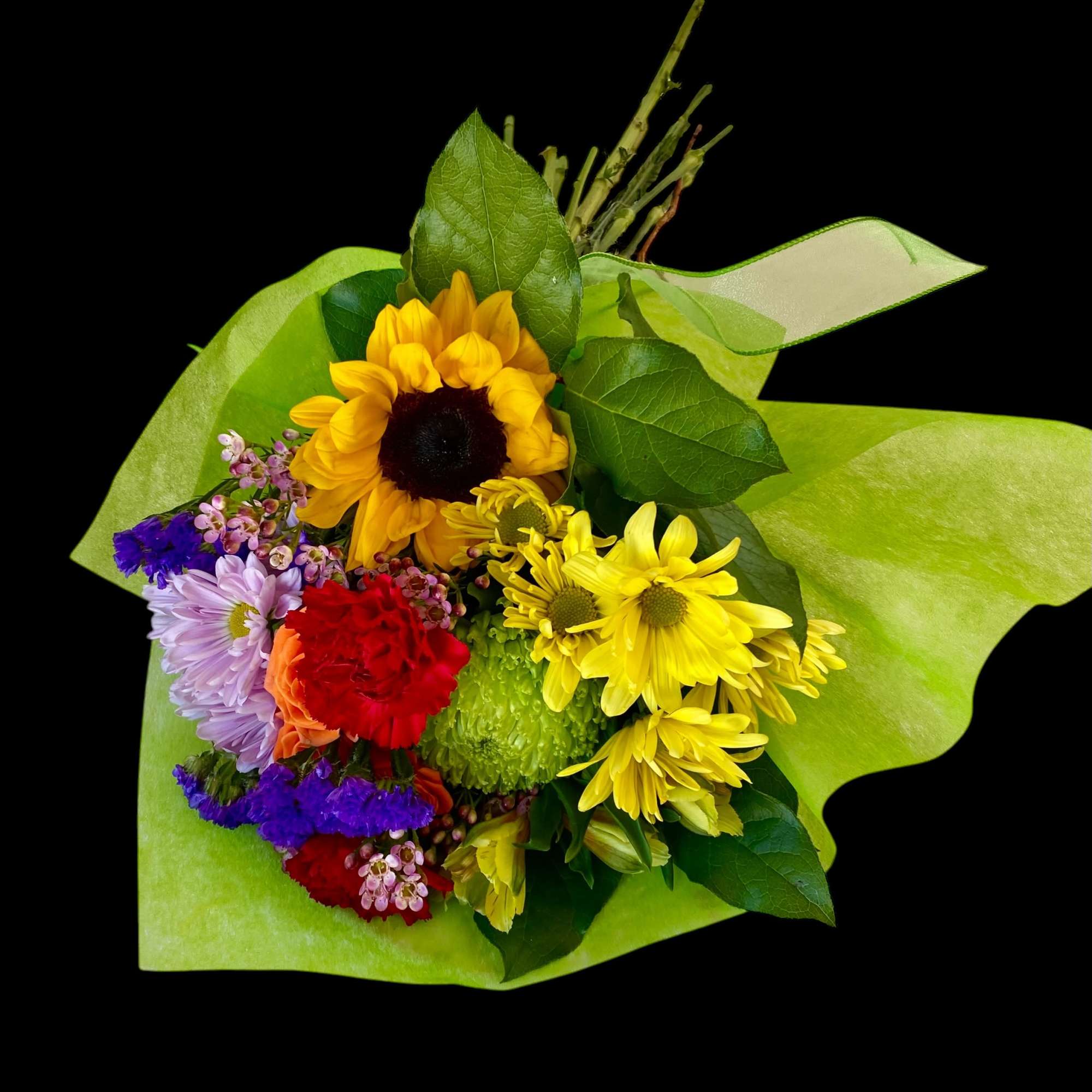 Let our talented designers wrap the perfect bouquet for you! We&rsquo;ll choose