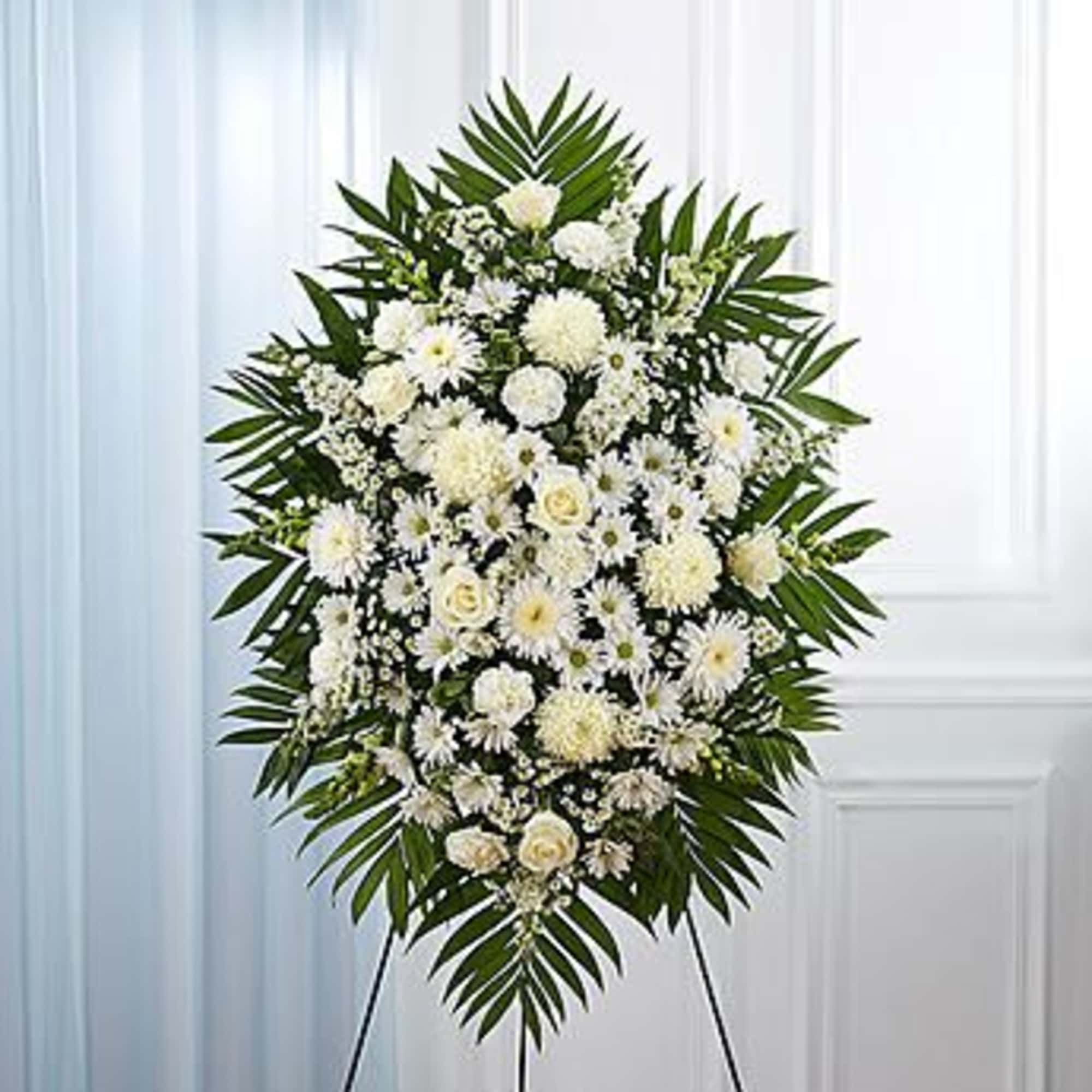 White flowers have a peacefulness and purity to them, bringing hope and