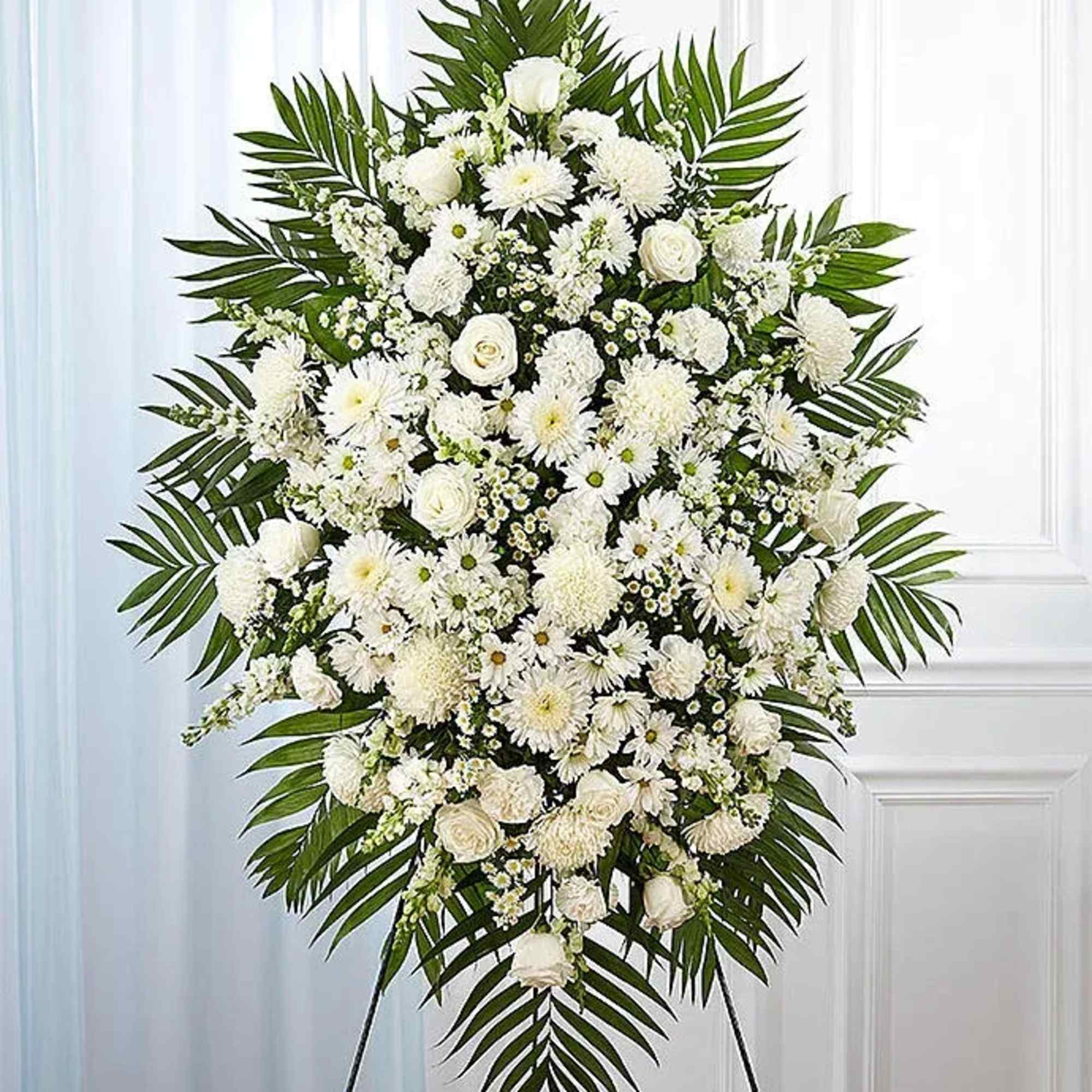White flowers have a peacefulness and purity to them, bringing hope and