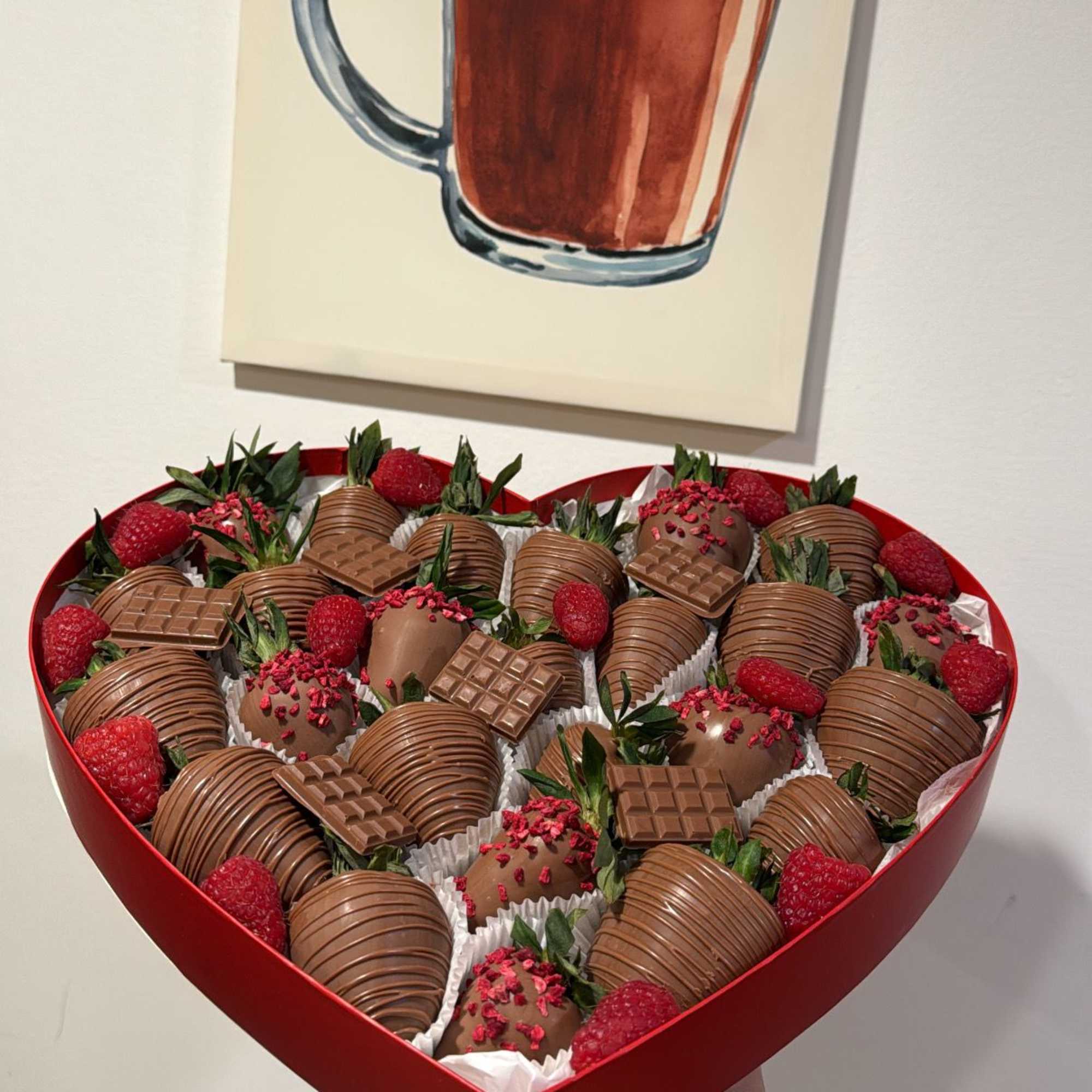 Here&rsquo;s a polished product description for you:  

**Heart Box &ndash; A