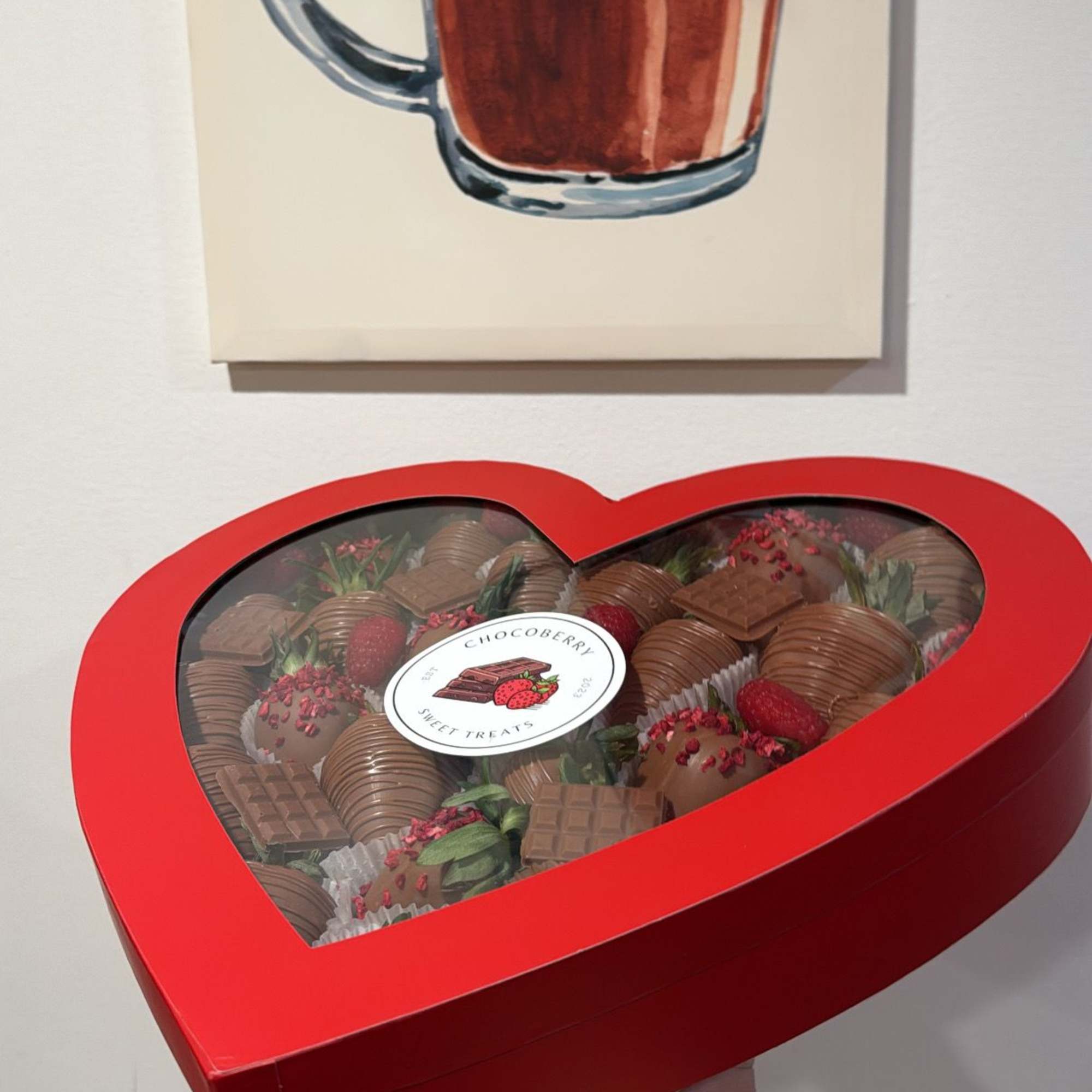 Here&rsquo;s a polished product description for you:  

**Heart Box &ndash; A