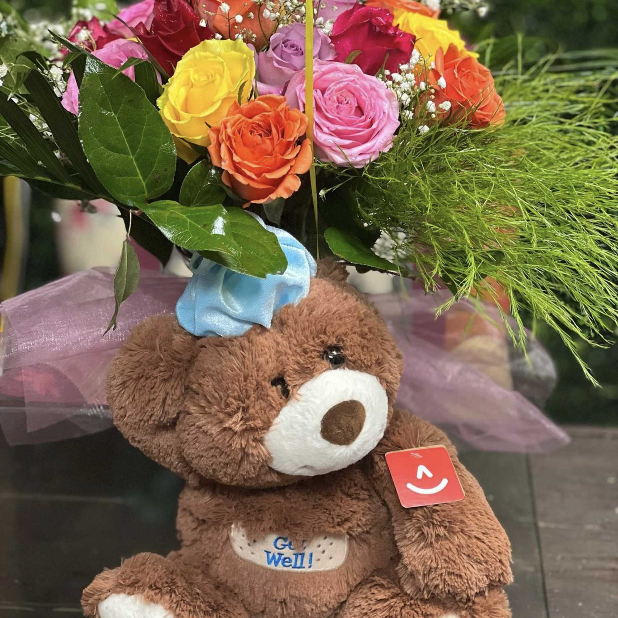 10 inch &quot;Get Well&quot; Plush Bear (style vary)