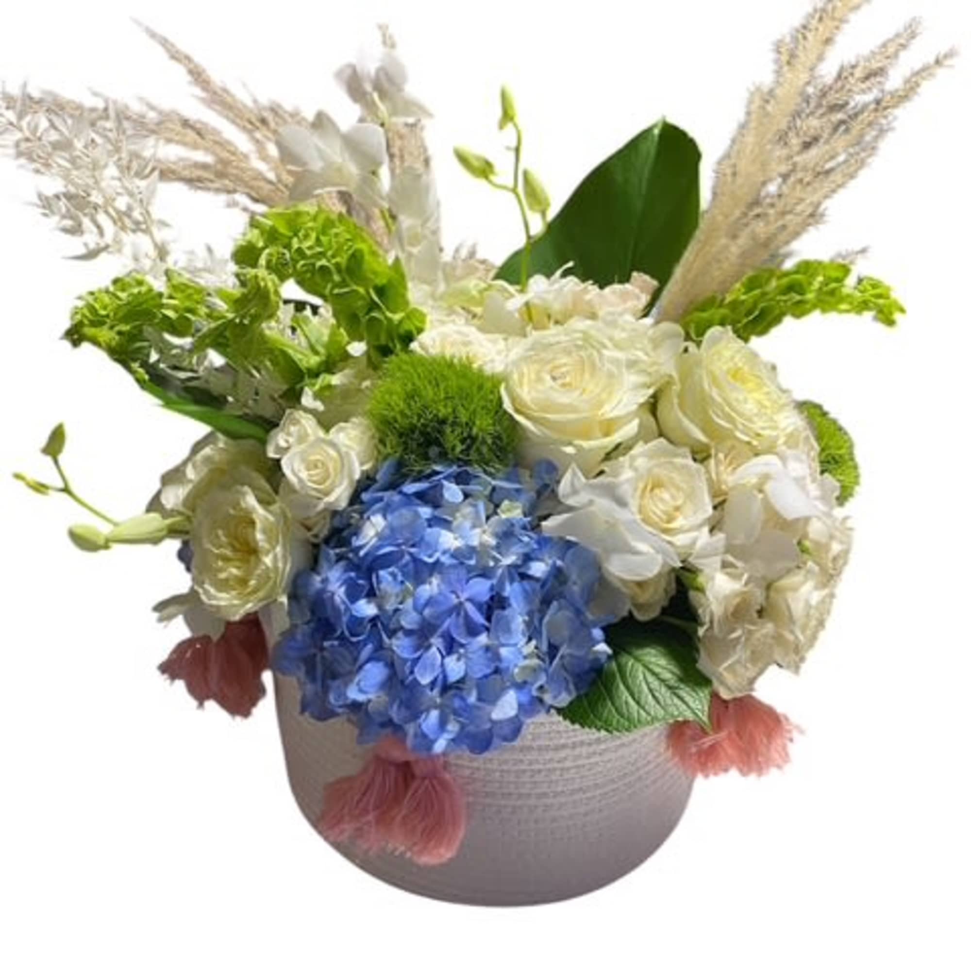 When the breeze is warm and the flowers are blooming send Basket