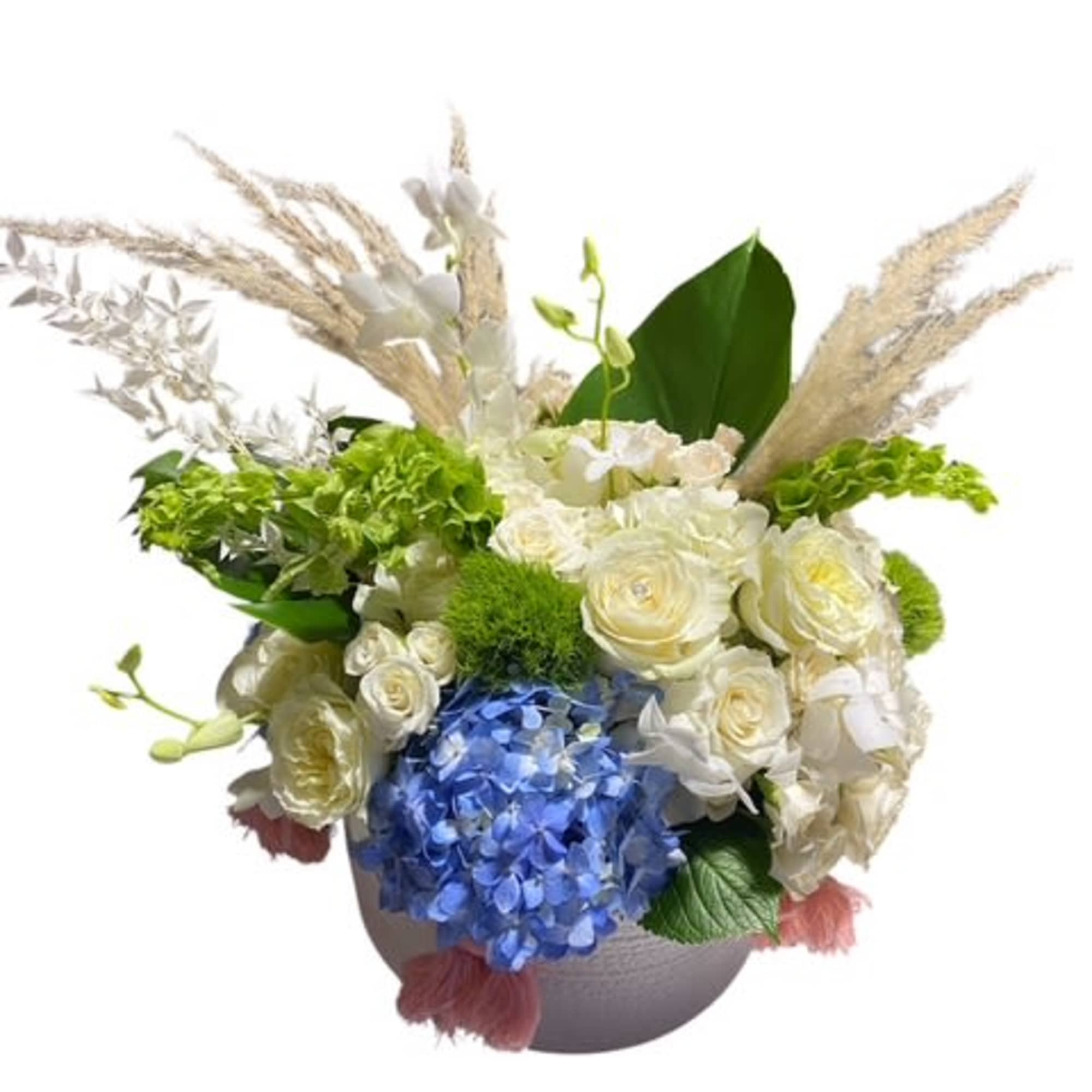 When the breeze is warm and the flowers are blooming send Basket