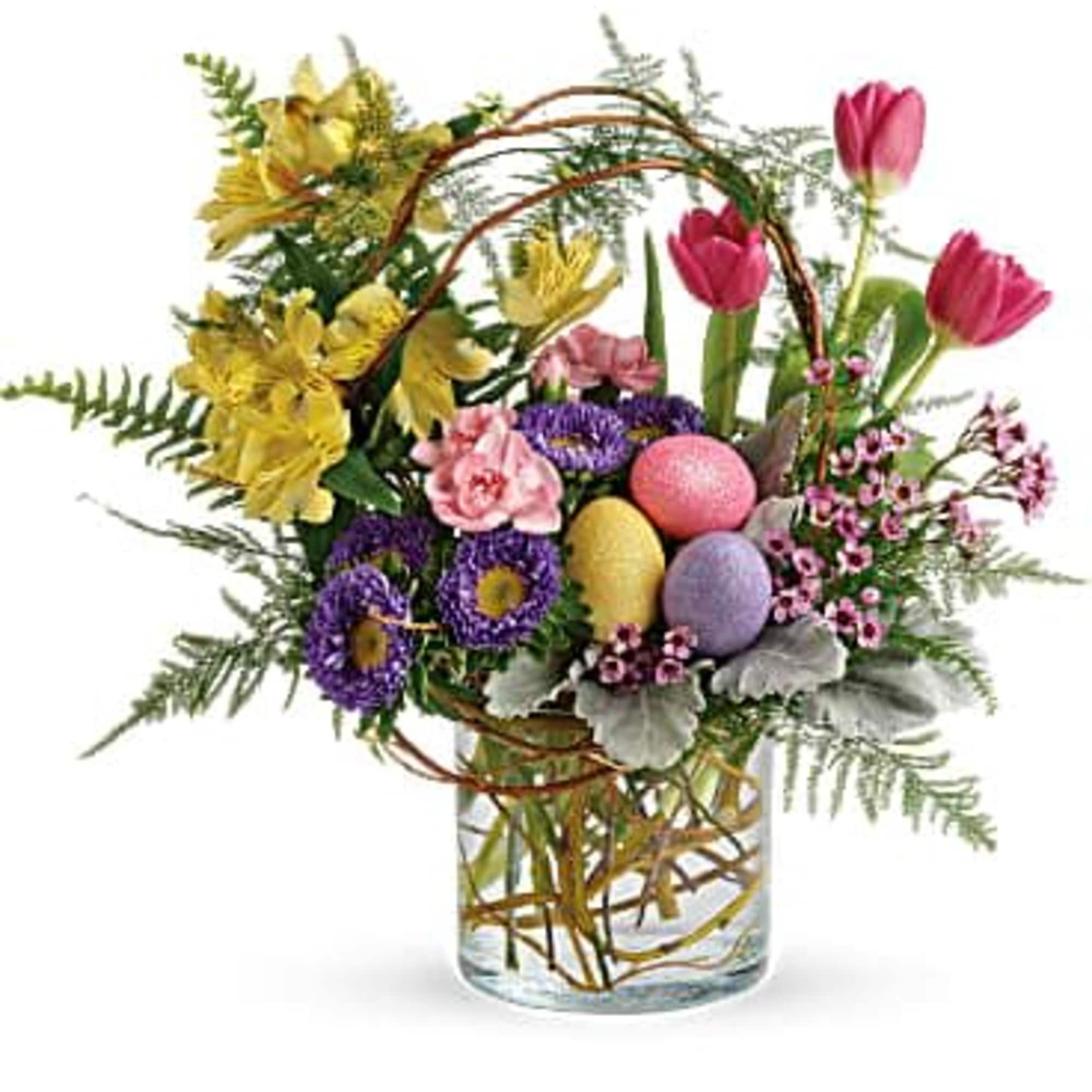 A better way to celebrate Easter with this magnificent gift arrange with