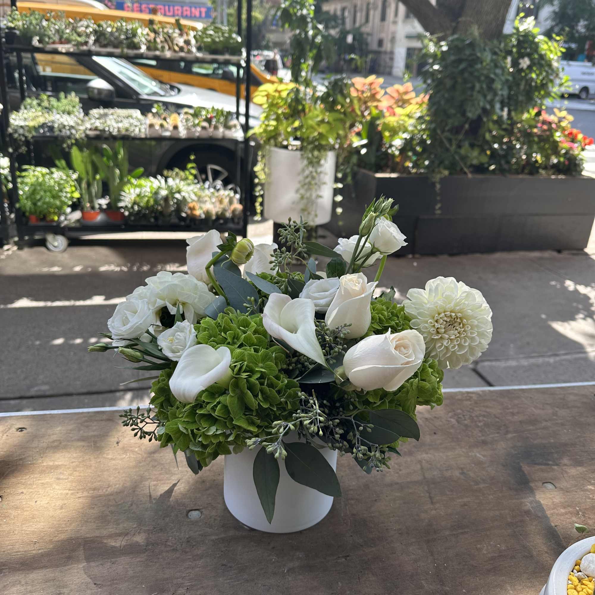 a sweet and classy arrangement perfect for any occasion.