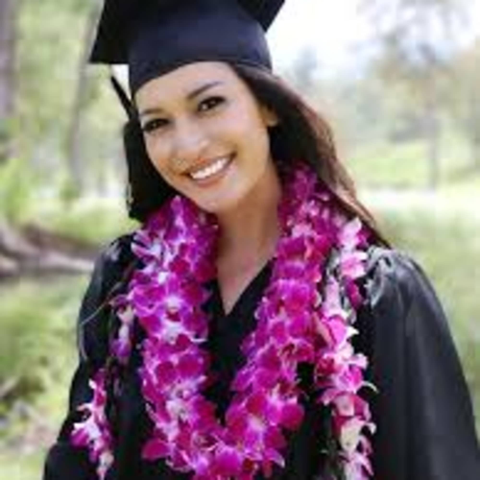 Graduation or any special occasion purple le&iacute; 