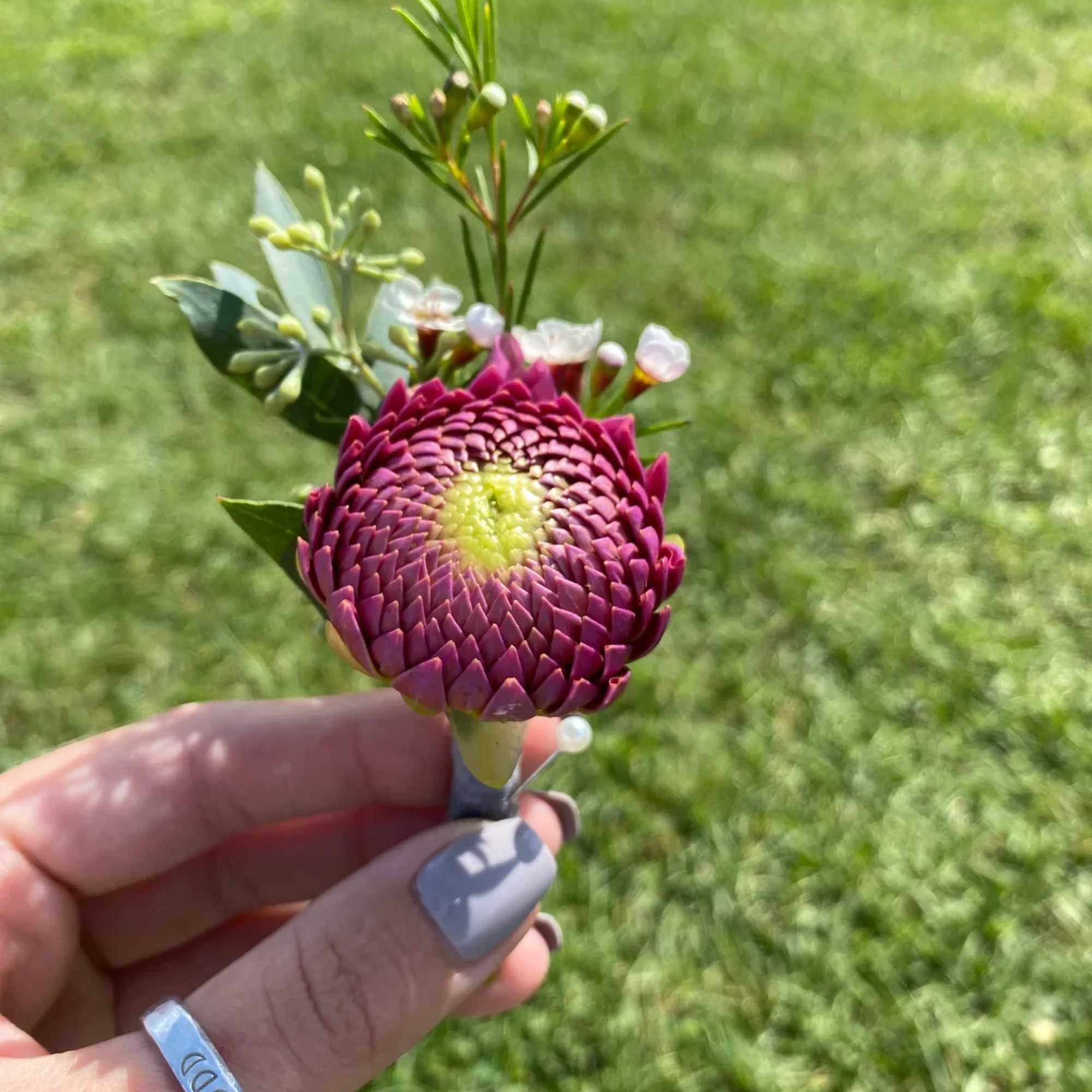 Don&rsquo;t underestimate the power of the boutonniere. These small floral pieces make