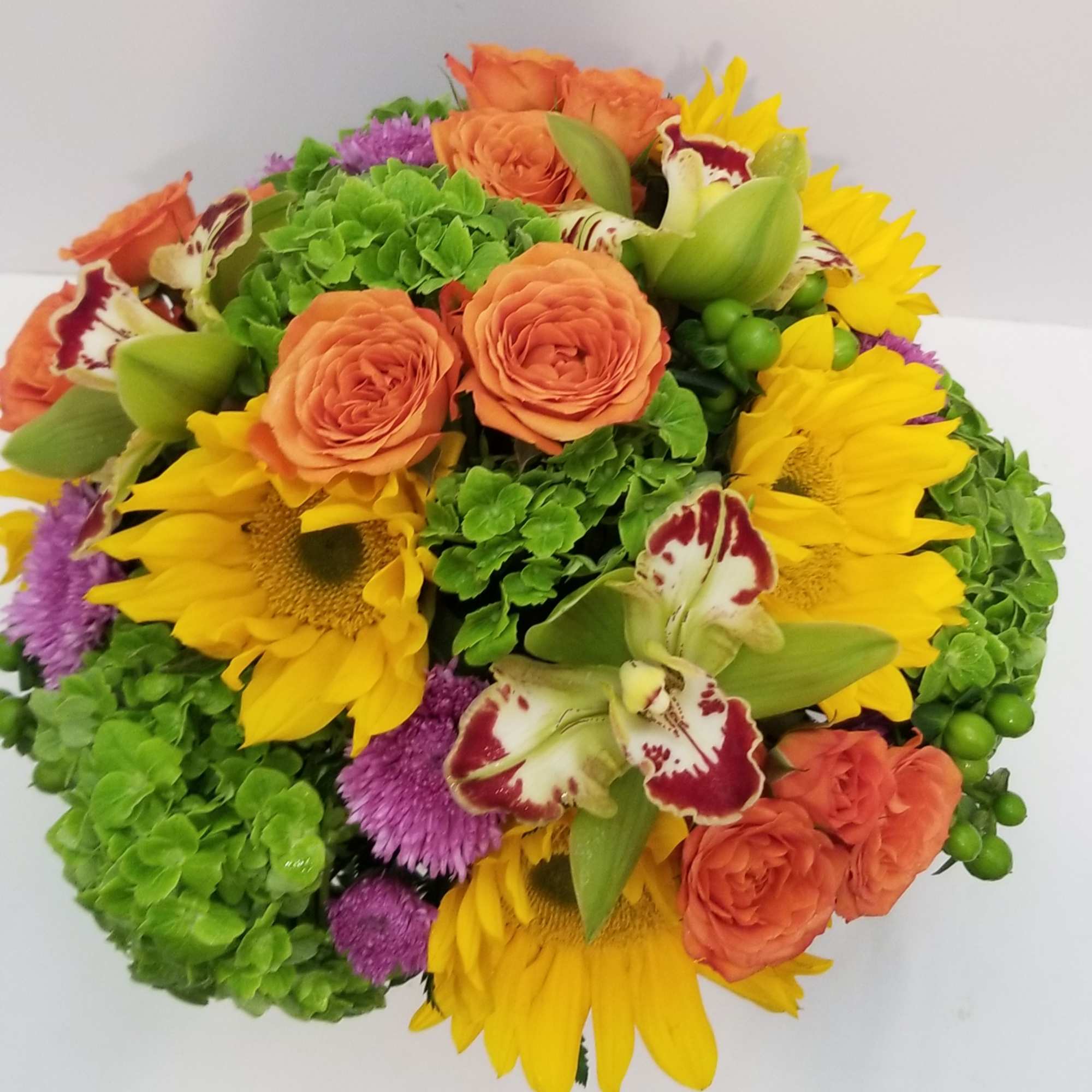 An absolutely beautiful reincarnation of a placid sunset . This stylish creation