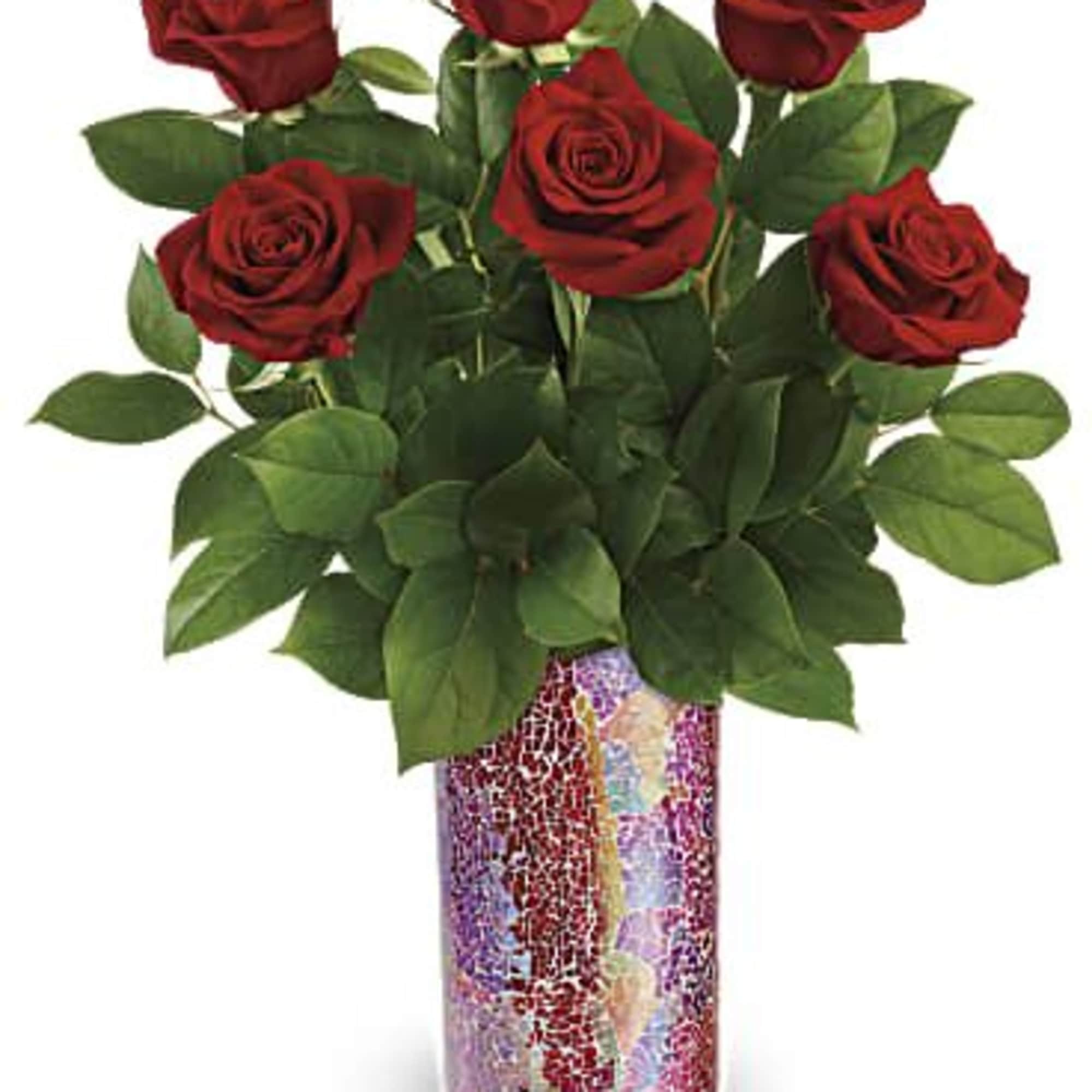 Celebrate your forever love with the classic romance of radiant red roses