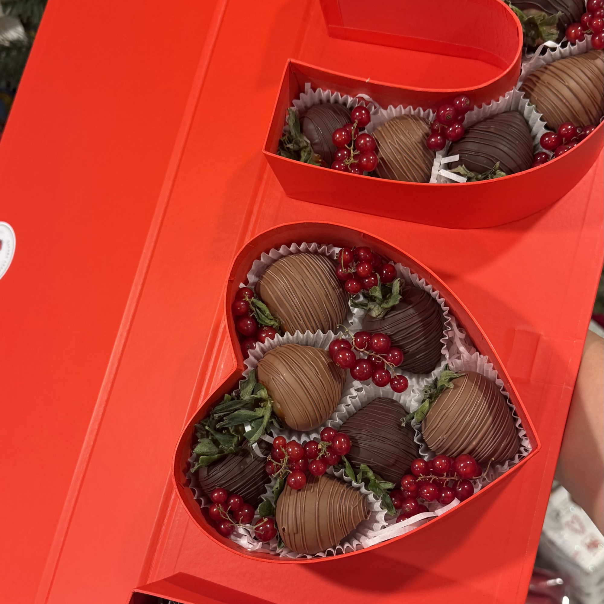 Make a grand statement of affection with our &ldquo;I Love You&rdquo; Chocolate-Covered