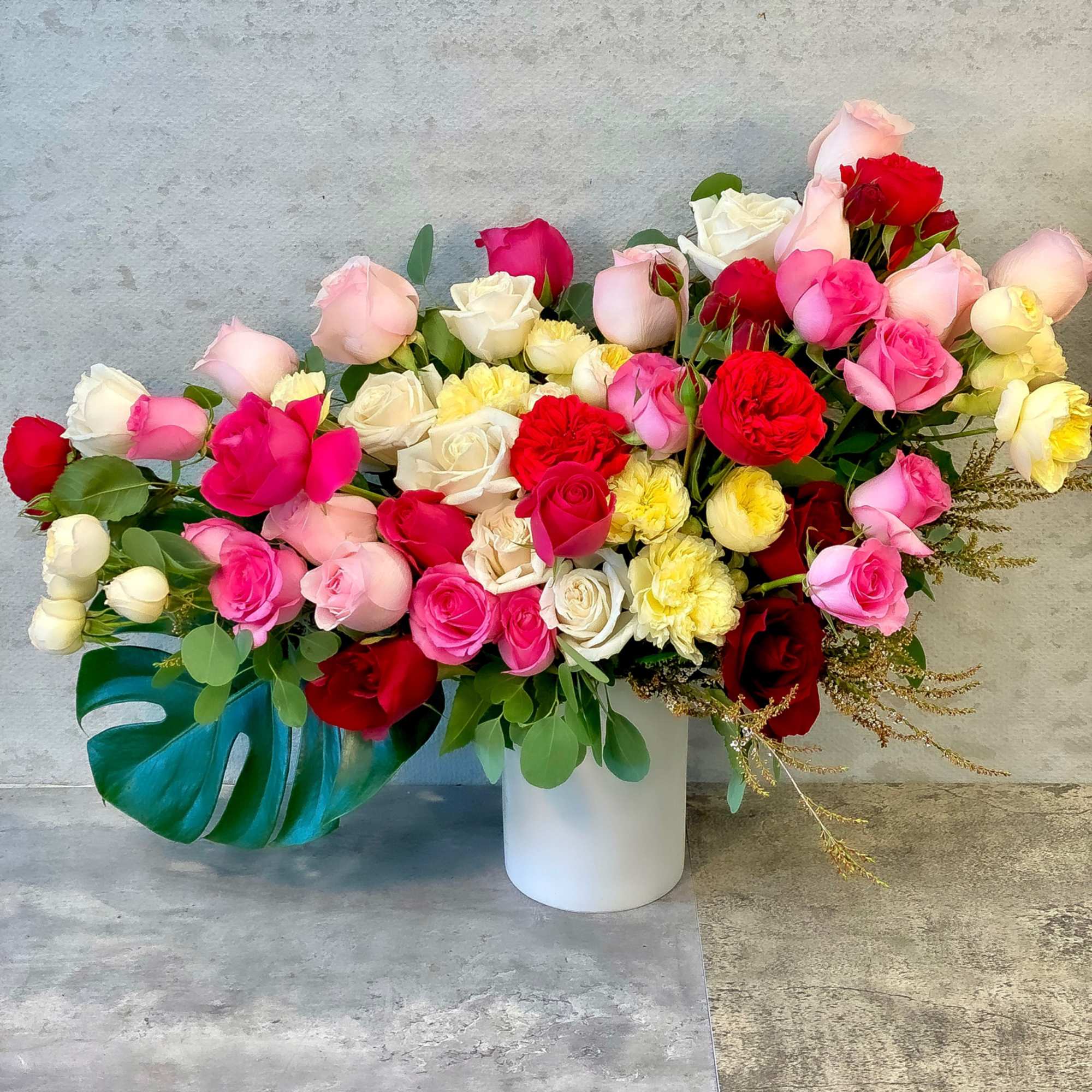 Standard- Your order will be arranged approximately as shown on our website.