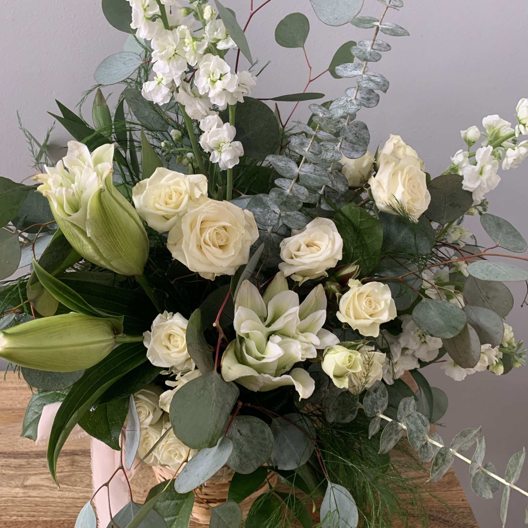 A soft, soothing palette meant to comfort and honor. Featuring gentle whites