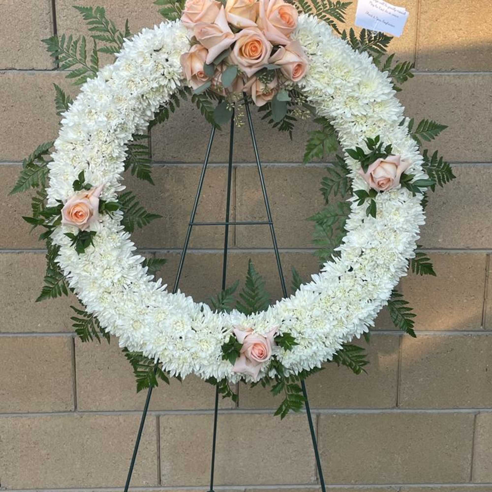 At this difficult time, our custom-made funeral wreaths are tailored to honor