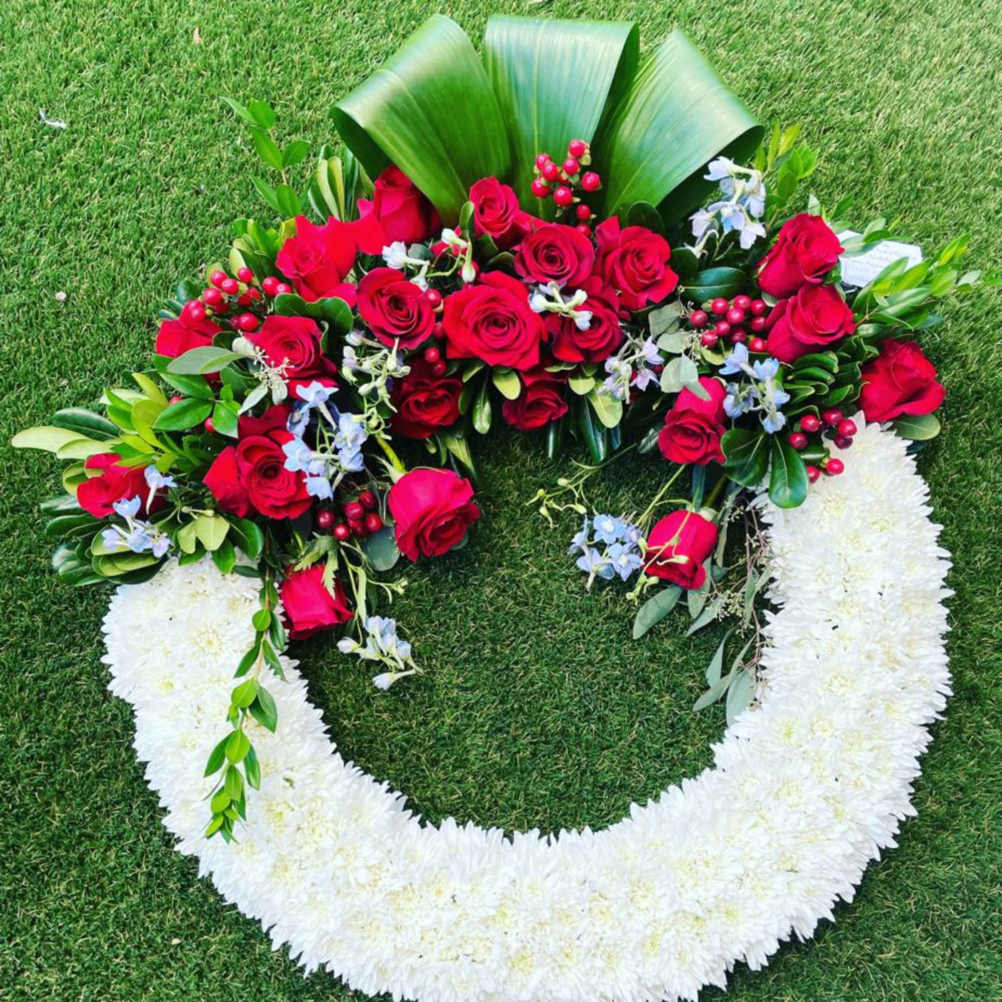 At this difficult time, our custom-made funeral wreaths are tailored to honor
