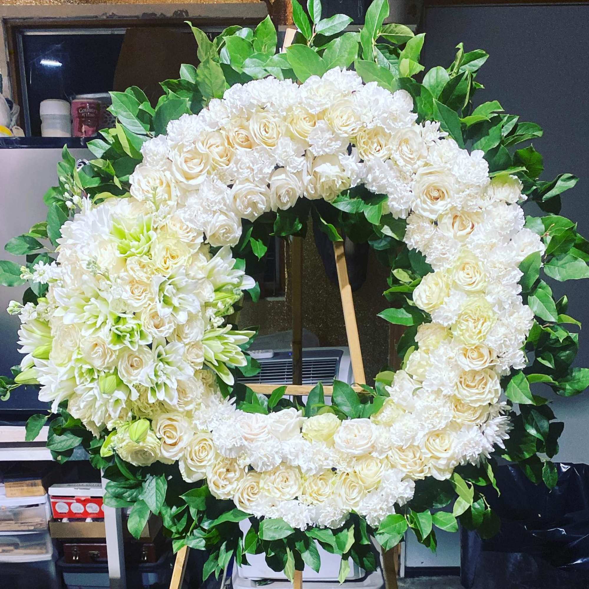 At this difficult time, our custom-made funeral wreaths are tailored to honor