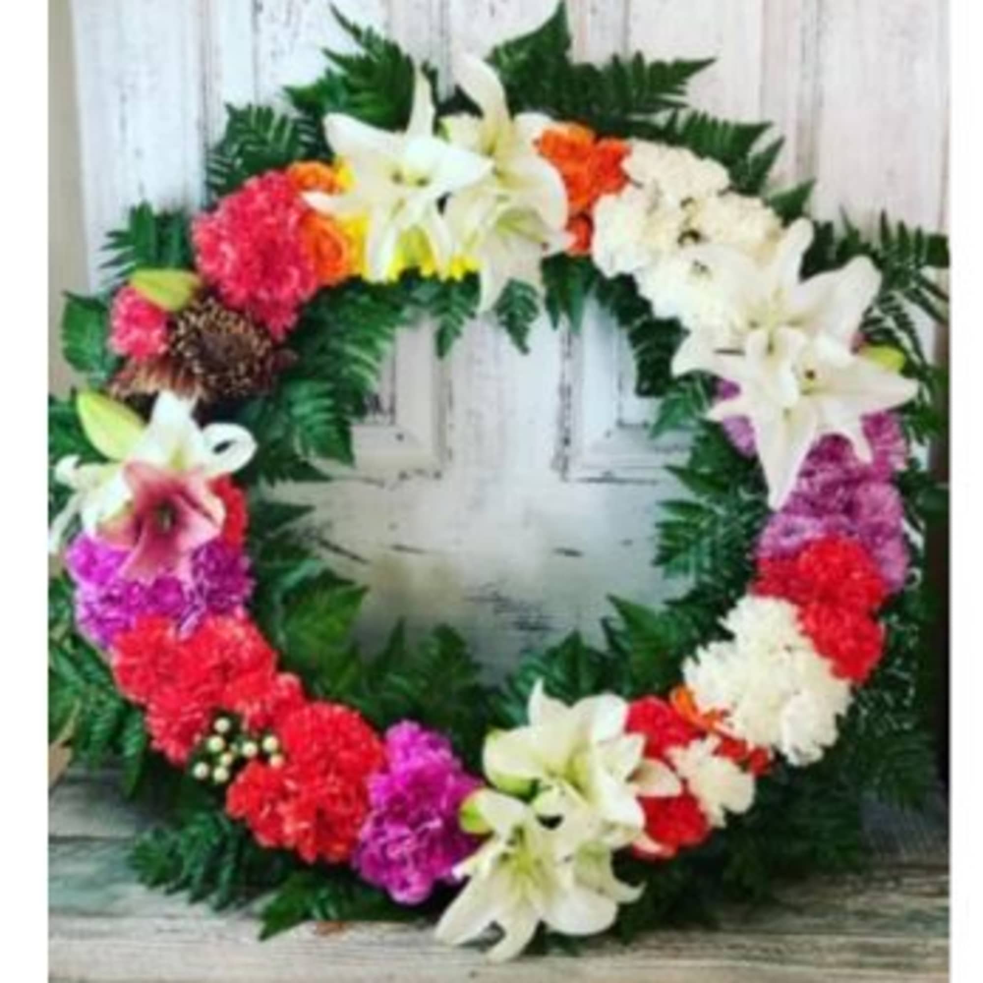 At this difficult time, our custom-made funeral wreaths are tailored to honor