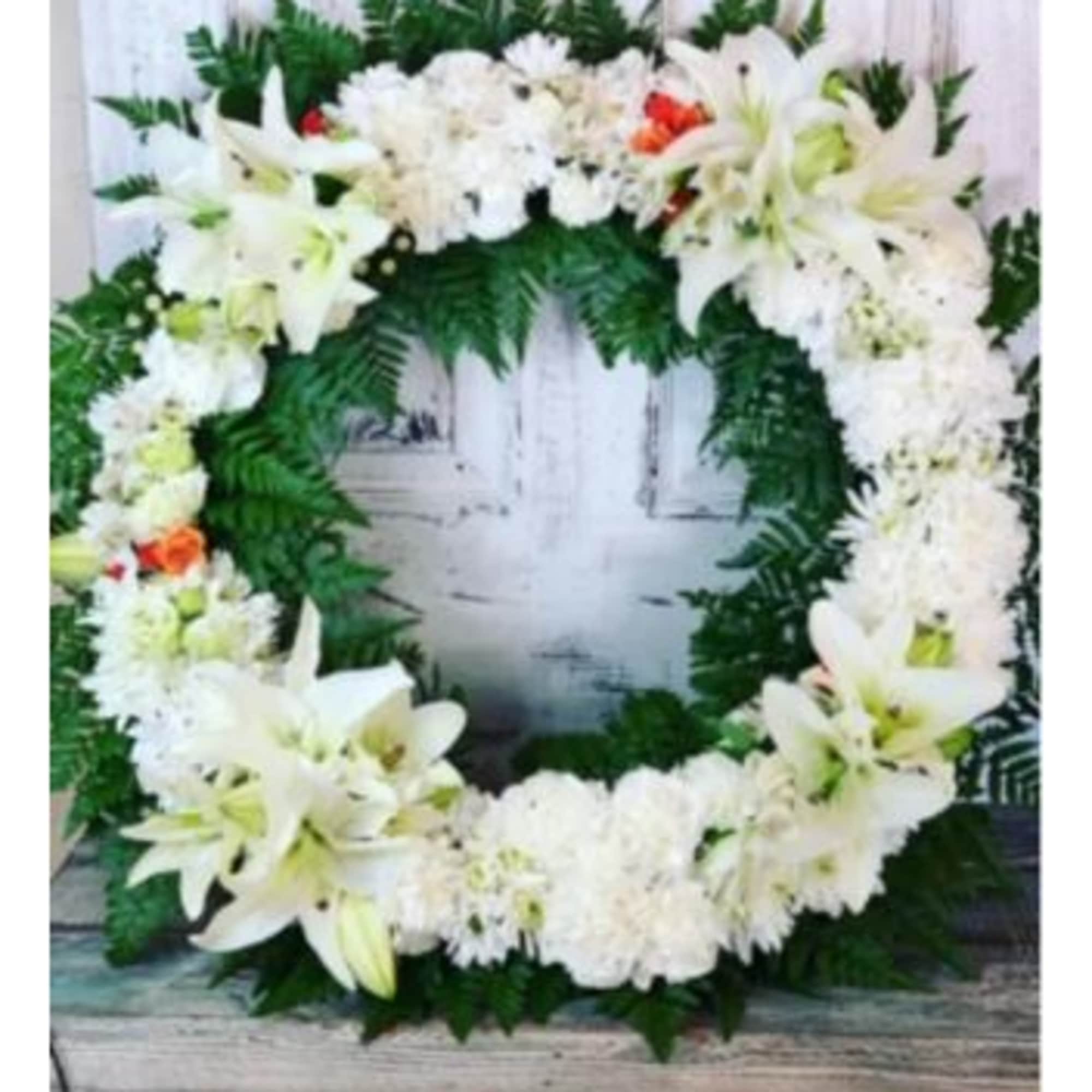 At this difficult time, our custom-made funeral wreaths are tailored to honor